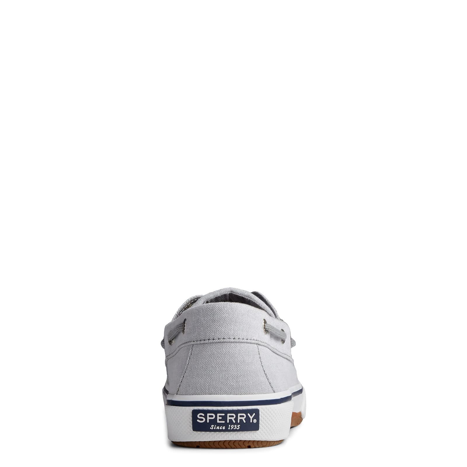 Sperry Men's Halyard 2-Eye Canvas Boat Shoes - Comfortable Non-Slip Deck Shoes for Sailing, Boating & Casual Wear