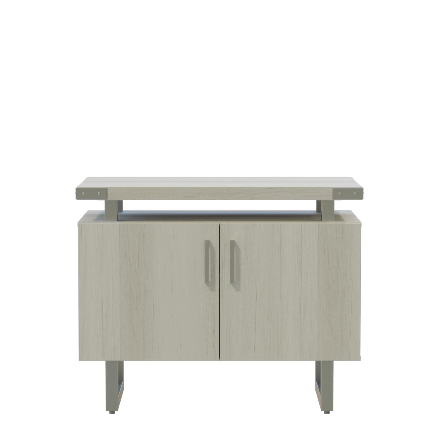 Safco Mirella 5-Shelf Storage Cabinet - White Metal Office Organizer for Files, Books & Supplies | Perfect for Home Office, Classroom & Commercial Spaces