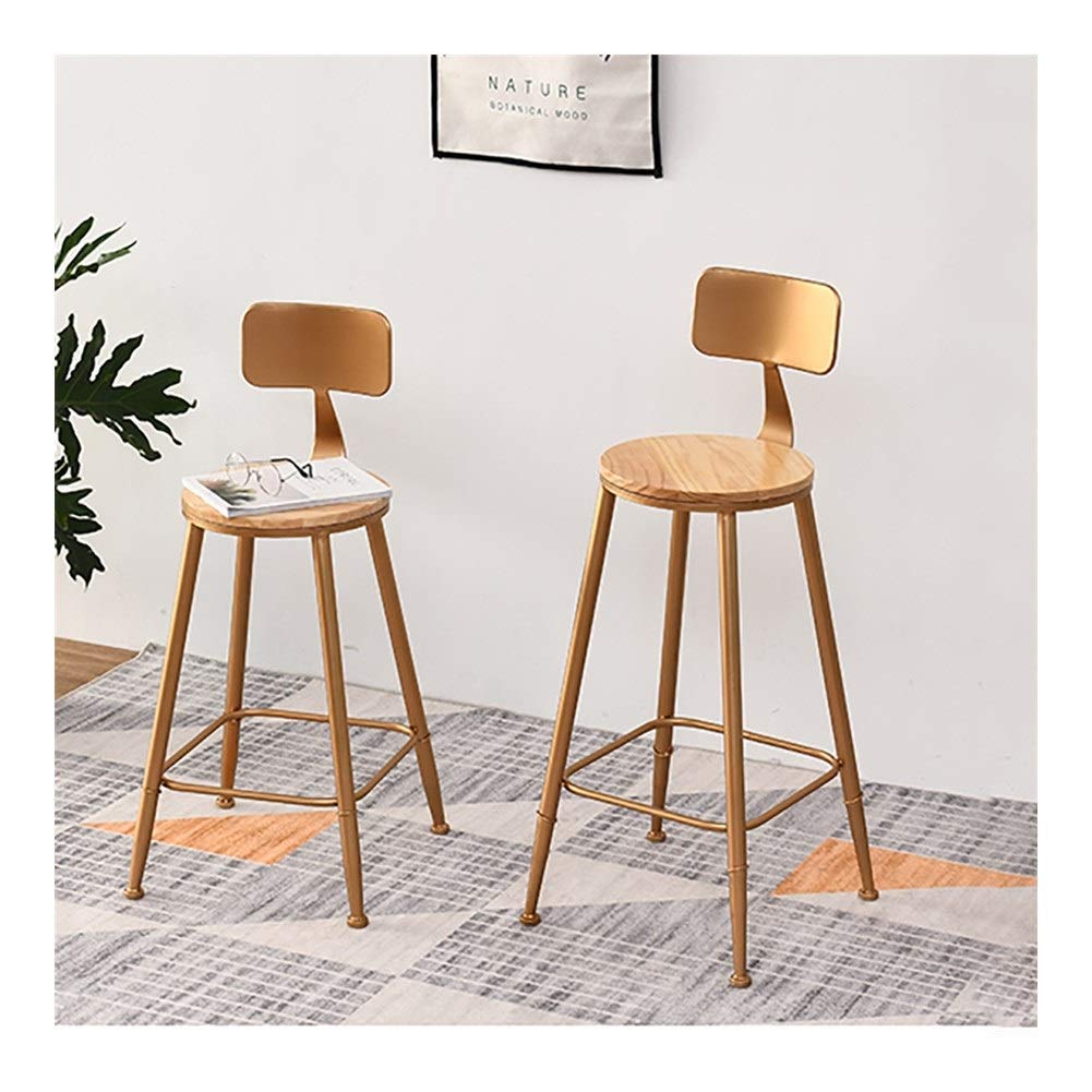 LJM Bar Stools Set of 2 - Adjustable Height Kitchen Stools with Backrest & Footrest, Padded Seat for Comfort, Easy Assembly - Perfect for Breakfast Bars, Countertops & Home Kitchens (White, 45cm) - Ideal for Dining, Entertaining & Small Space Living