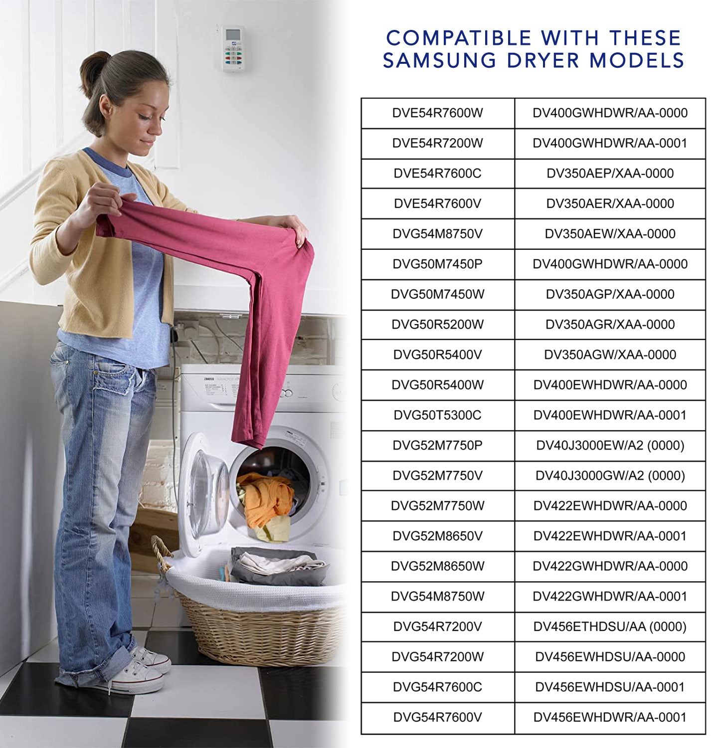 MaximalPower DC97 16742A Replacement Dryer Lint Filter Screen Compatible with Samsung Dryers - High Efficiency Dust Trapping for Laundry Room & Home Appliance Maintenance