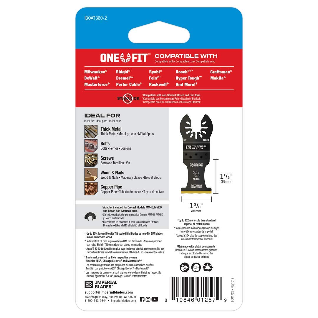 IBOAT360-2 One Fit 1-3/8