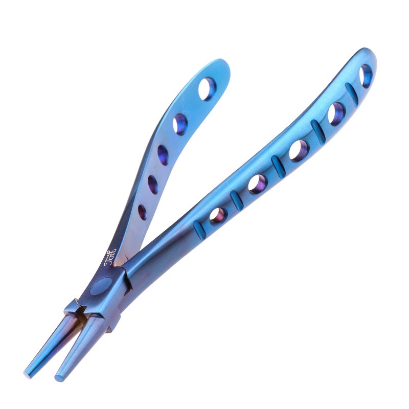 TOIT 6-Inch Round Nose Fishing Pliers - Stainless Steel Saltwater Fishing Tool for Cutting, Crimping & Hook Removal - Perfect for Bass, Trout & Saltwater Fishing Gear