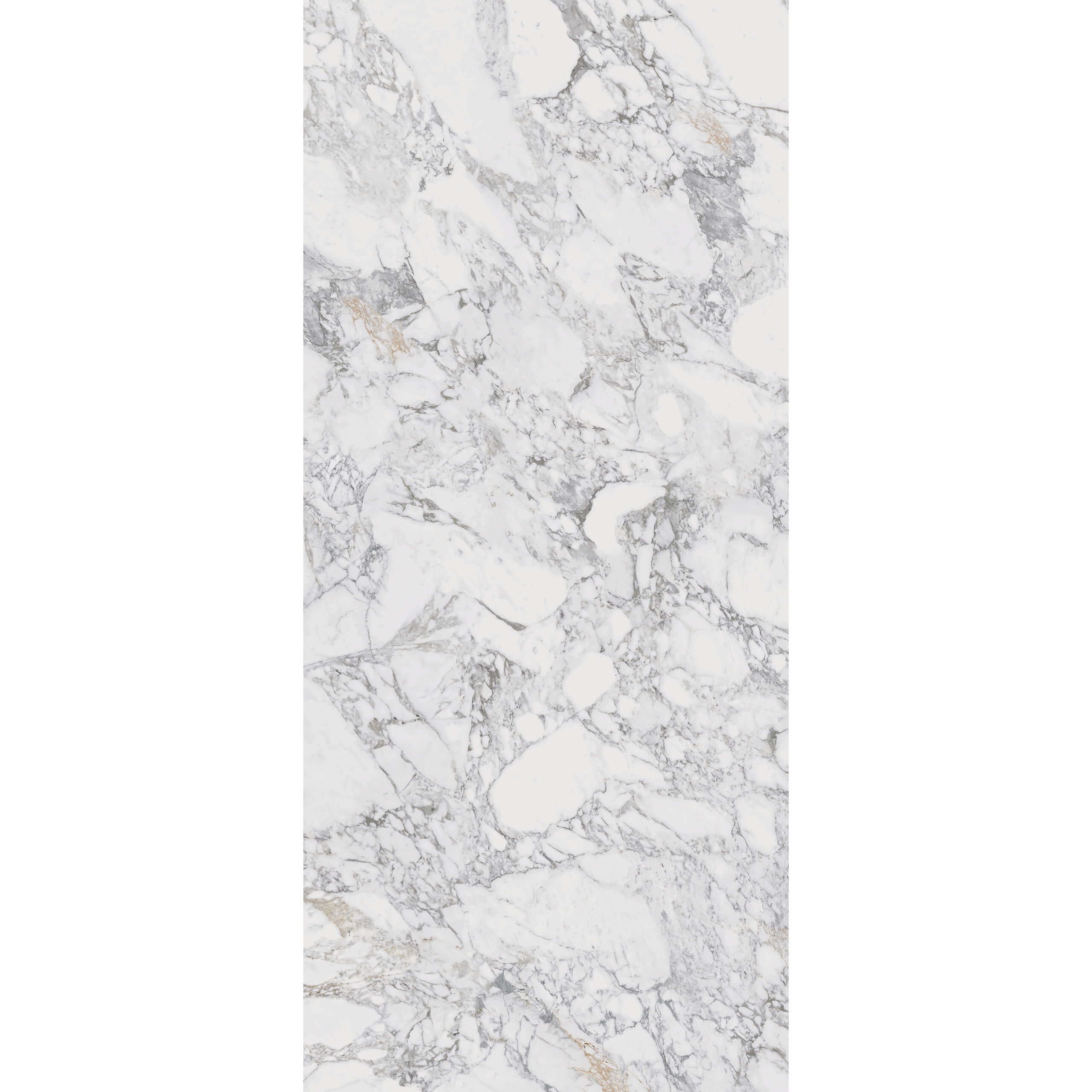 Premium Megaslim Slab Arabescato Marble - 2700x1200x6 mm - Large Thin Porcelain Tile for Kitchen Backsplash, Bathroom Walls & Flooring | Elegant Home & Commercial Use