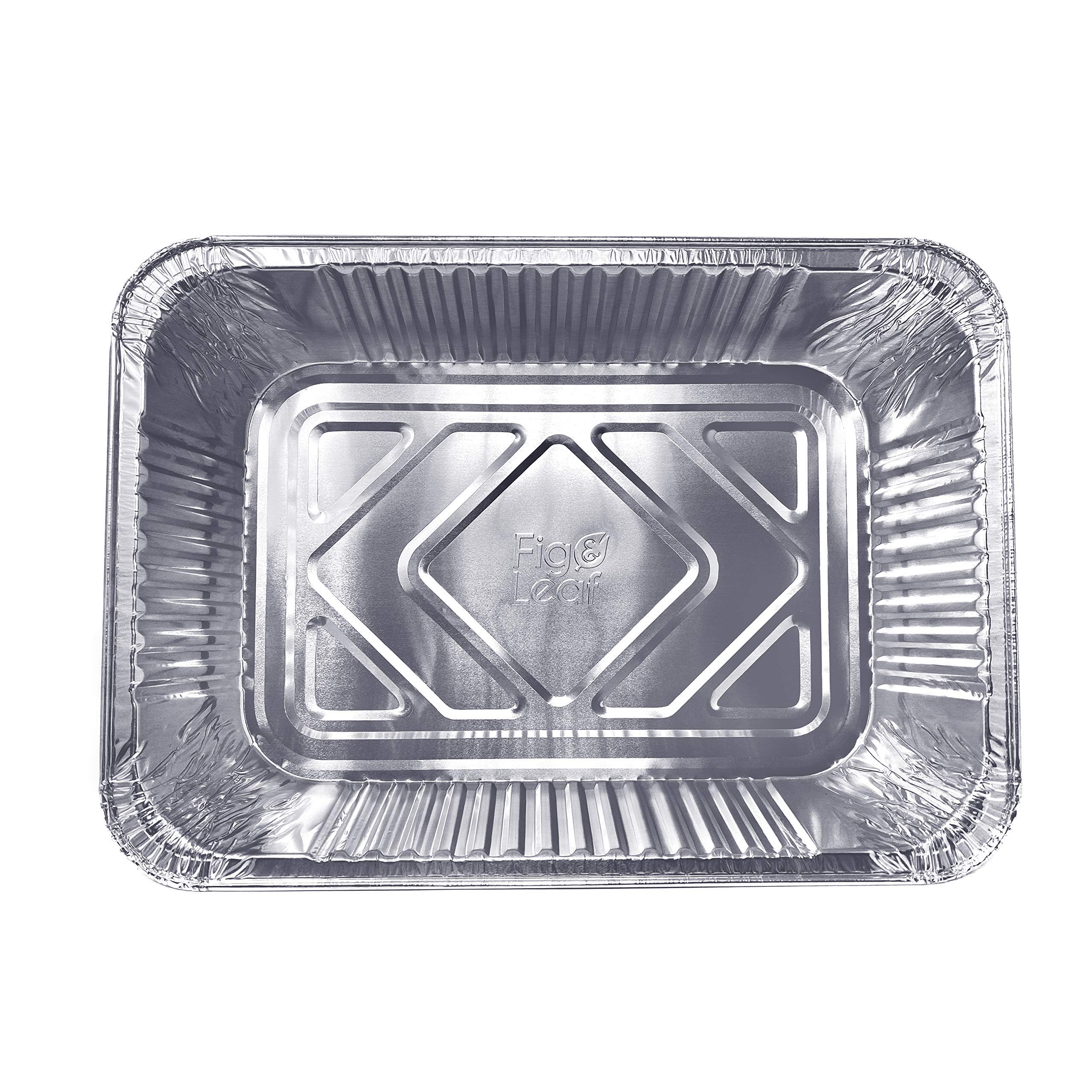 (30 Pack) Heavy Duty Disposable Aluminum Foil Lasagna Pans 14