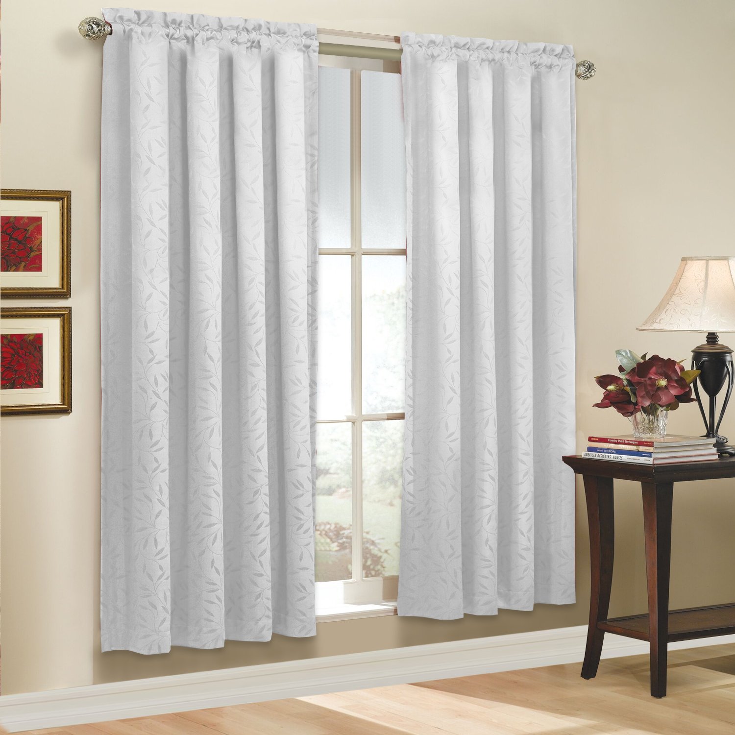 Stylish Sweet Home Collection Window Curtains - 63