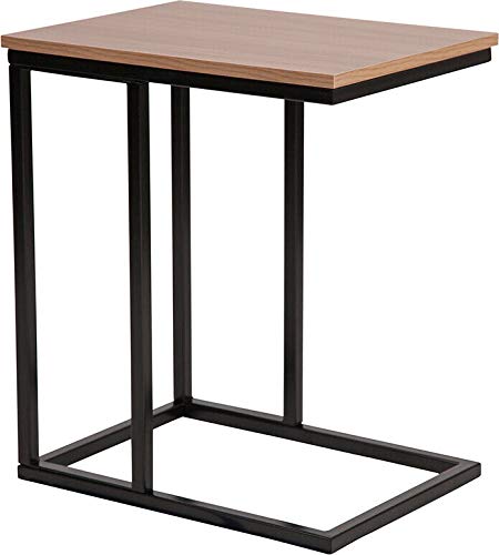 Rustic Finish Contemporary Side Table NAN-ST6819-GG - Perfect for Living Room, Bedroom, or Office Decor