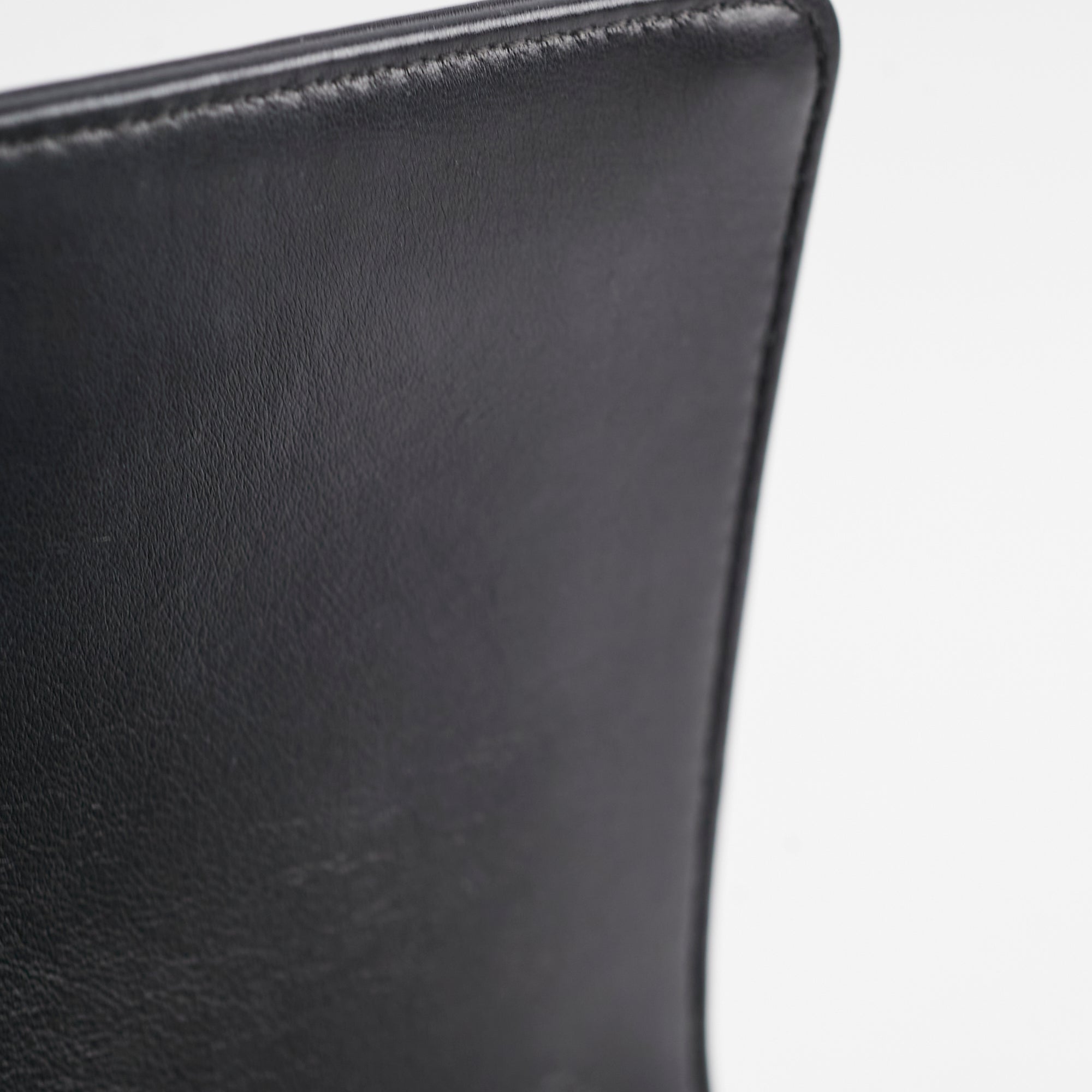 Chanel Old Medium Boy Black Leather Shoulder Bag - Classic Series 19 | Luxury Designer Handbag for Women | Perfect for Evening Events, Parties & Special Occasions