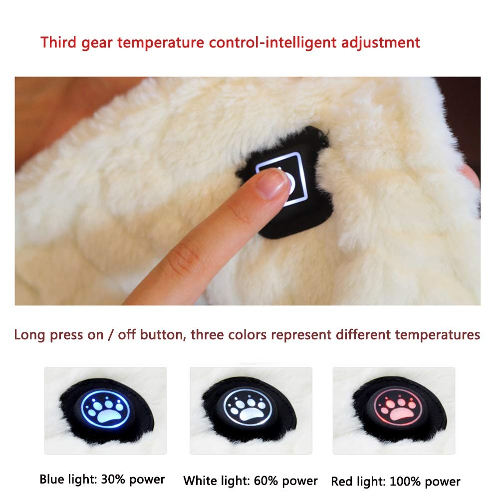 Fast Heating Electric Blanket with Carbon Fiber - 3 Adjustable Heat Settings, Machine Washable, for Home, Office & Car Use - Ideal for Physical Therapy, Health Care & Winter Warmth