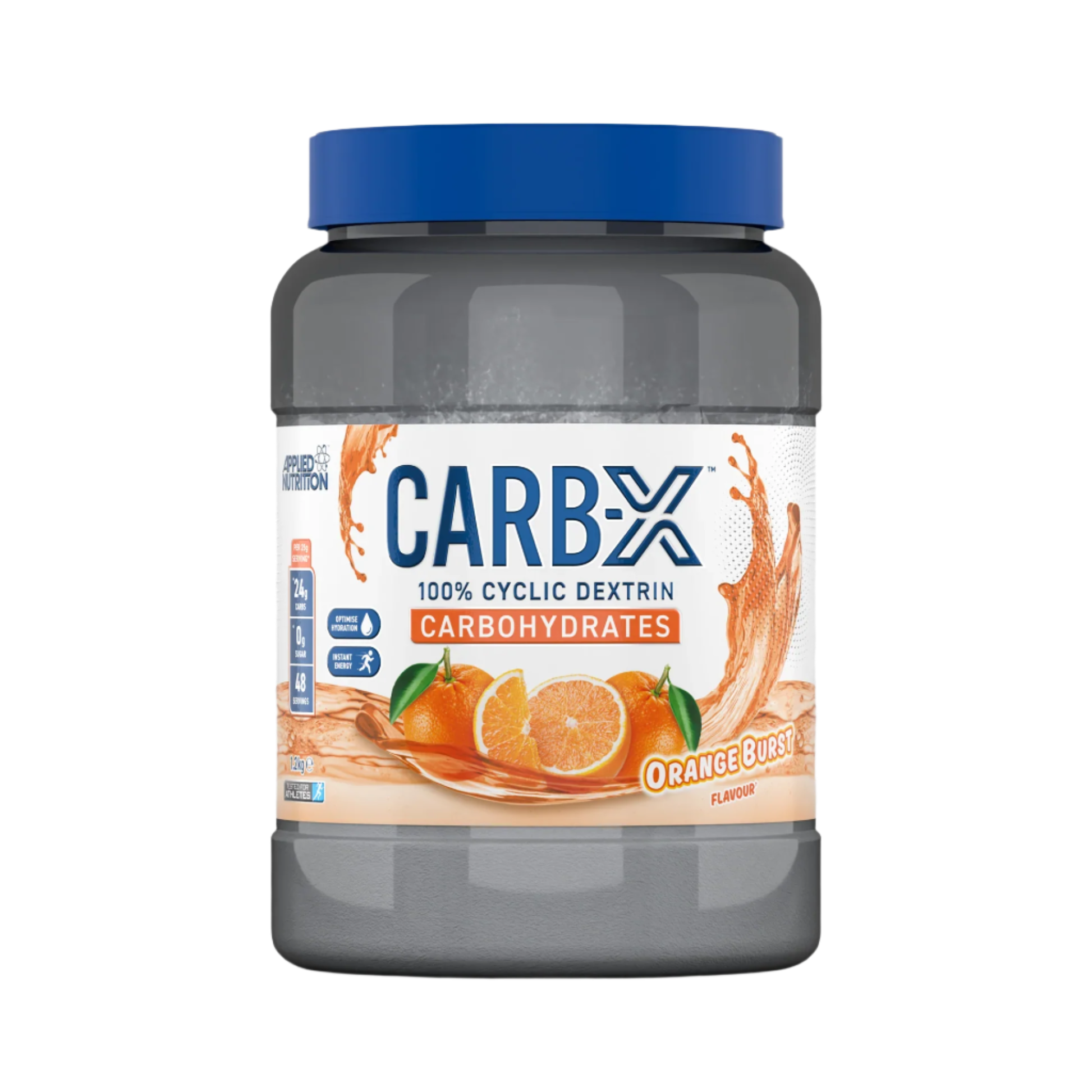 Applied Nutrition Carb X 1.2kg - Premium Carb Supplement for Athletes & Bodybuilders - Ideal for Post-Workout Recovery & Muscle Growth