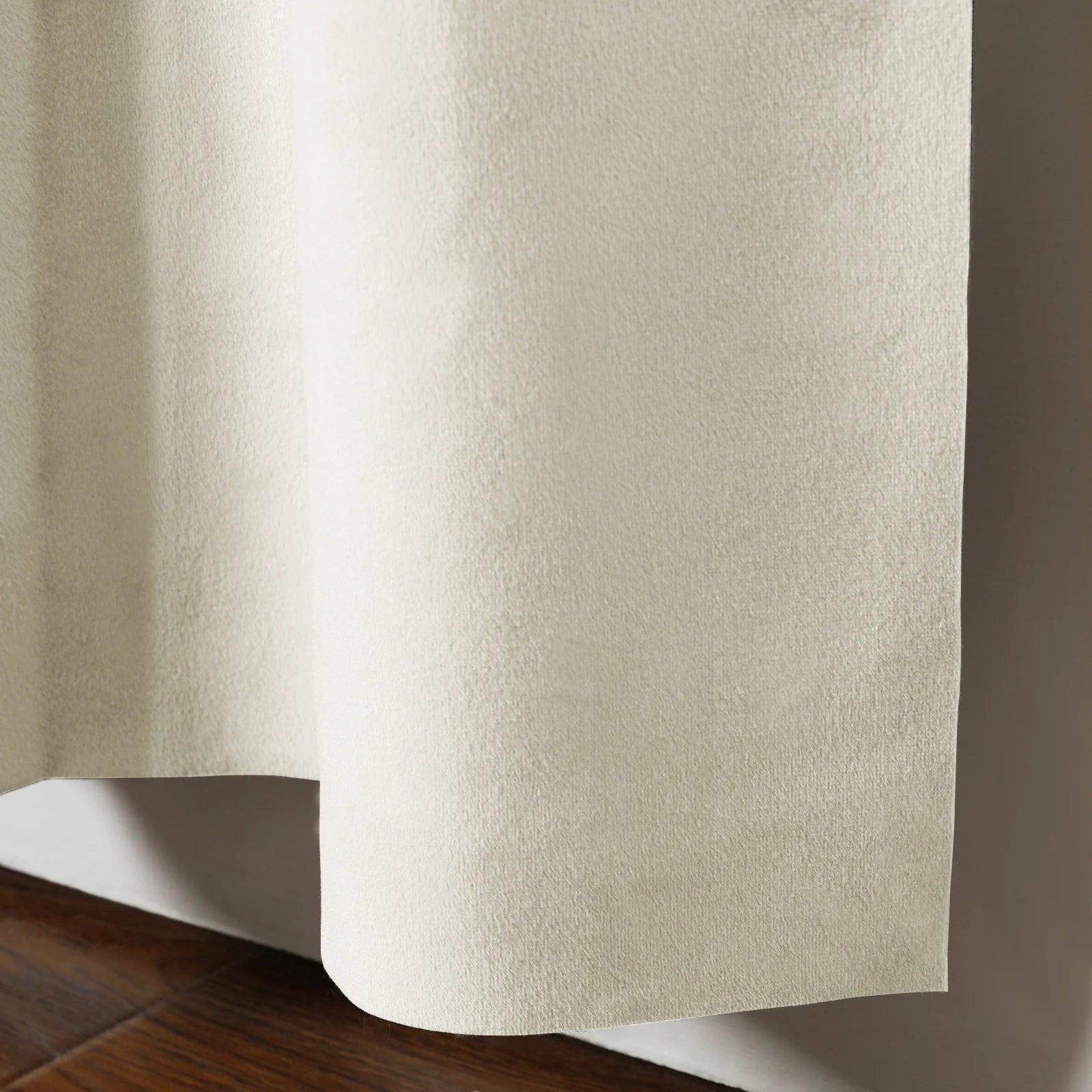 Gene 100% Blackout Soundproof Curtains with Grommet & Track Kit - Thermal Insulated Noise Reducing Drapes for Bedroom, Nursery & Home Theater