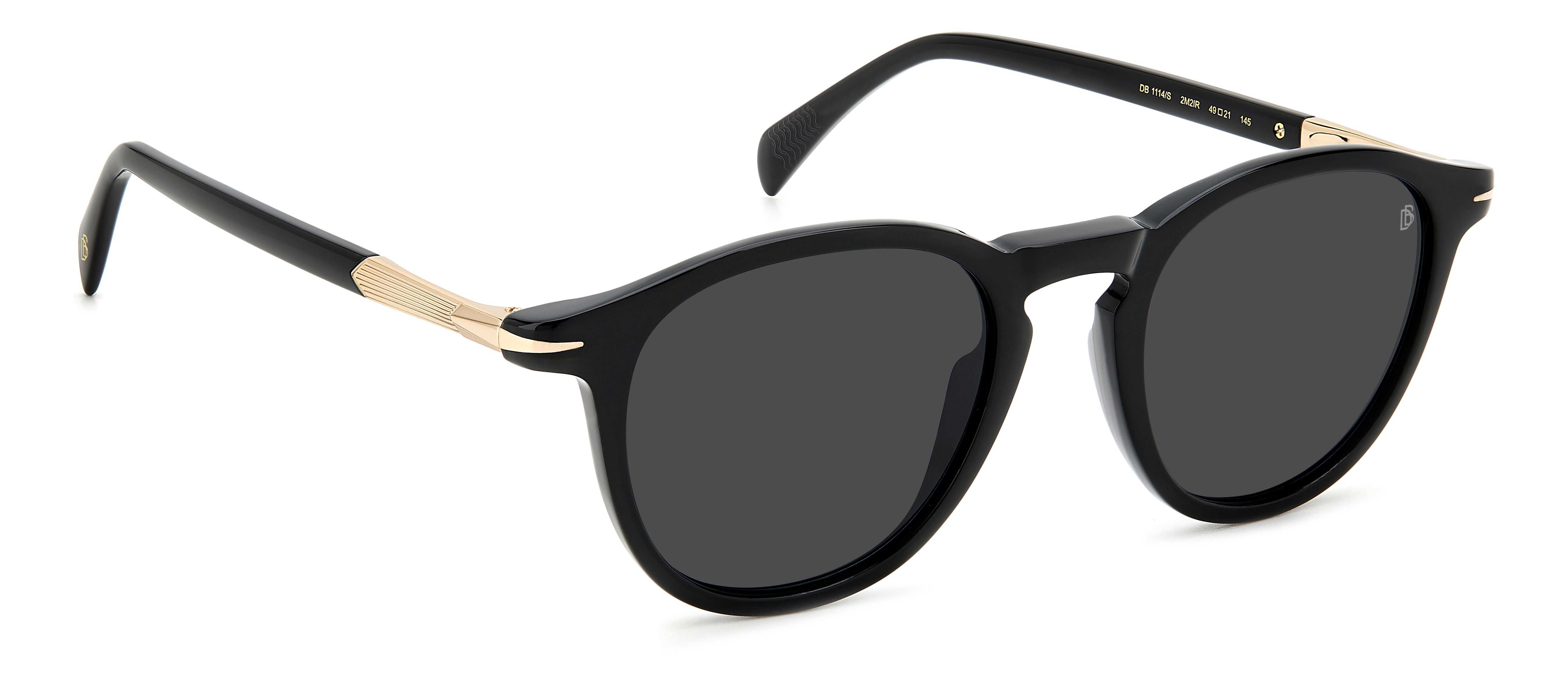 David Beckham DB1114/S Sunglasses - Polarized Aviator Style for Men - Perfect for Driving, Outdoor Sports & Fashion Accessories