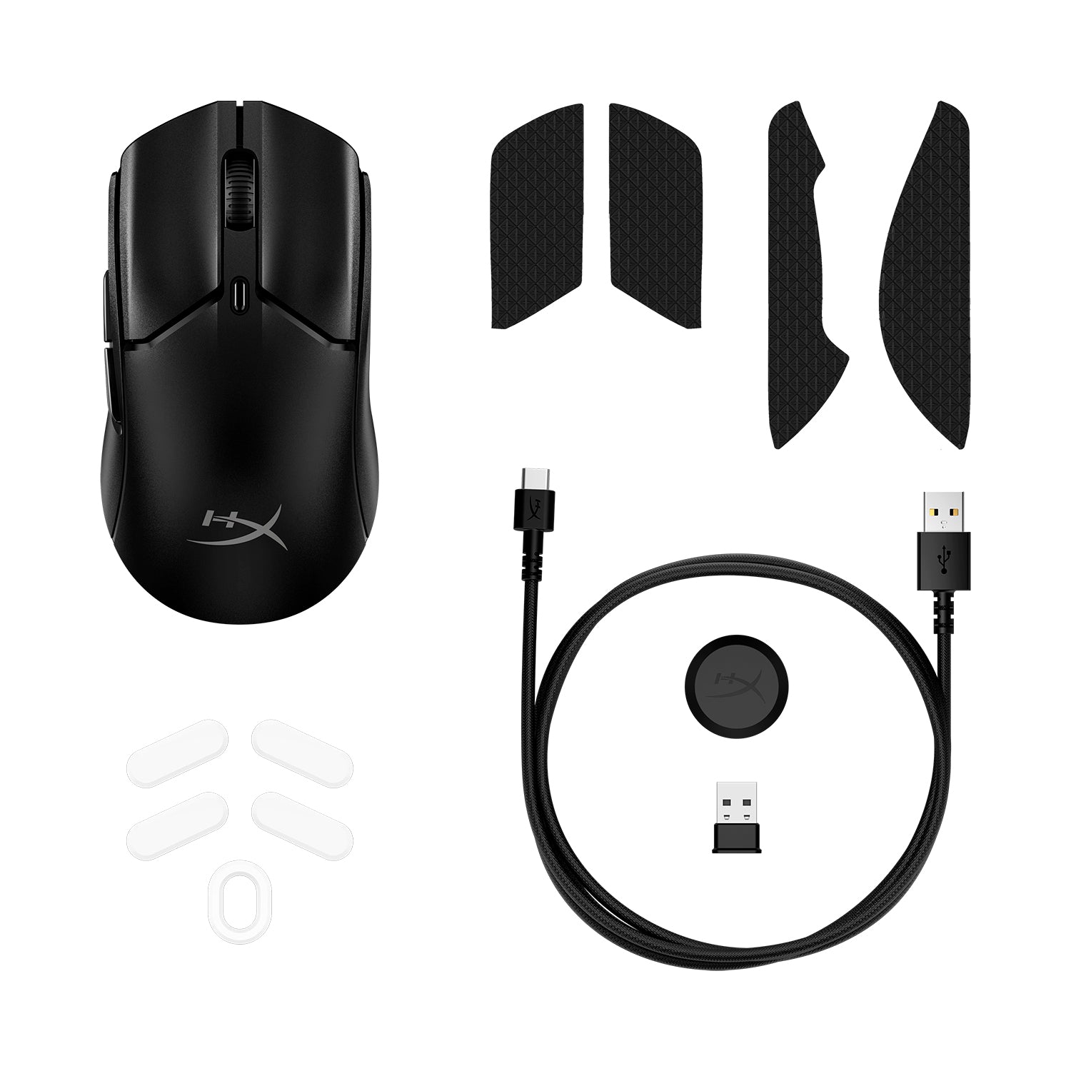 HyperX Pulsefire Haste 2 Mini Wireless Gaming Mouse - Lightweight Ergonomic Design for FPS, MOBA & Esports - Perfect for Competitive Gaming & Office Work