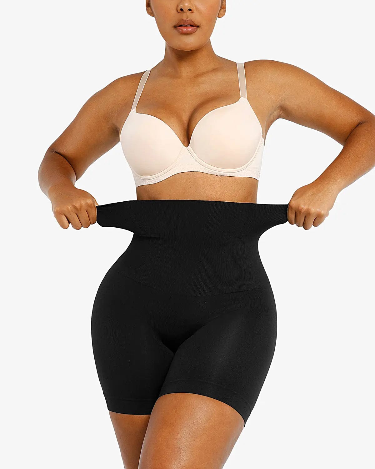 High Waist Sculpting Shorts for Women - Tummy Control Workout & Yoga Shorts - Comfortable & Breathable for Gym, Running & Lounge Wear