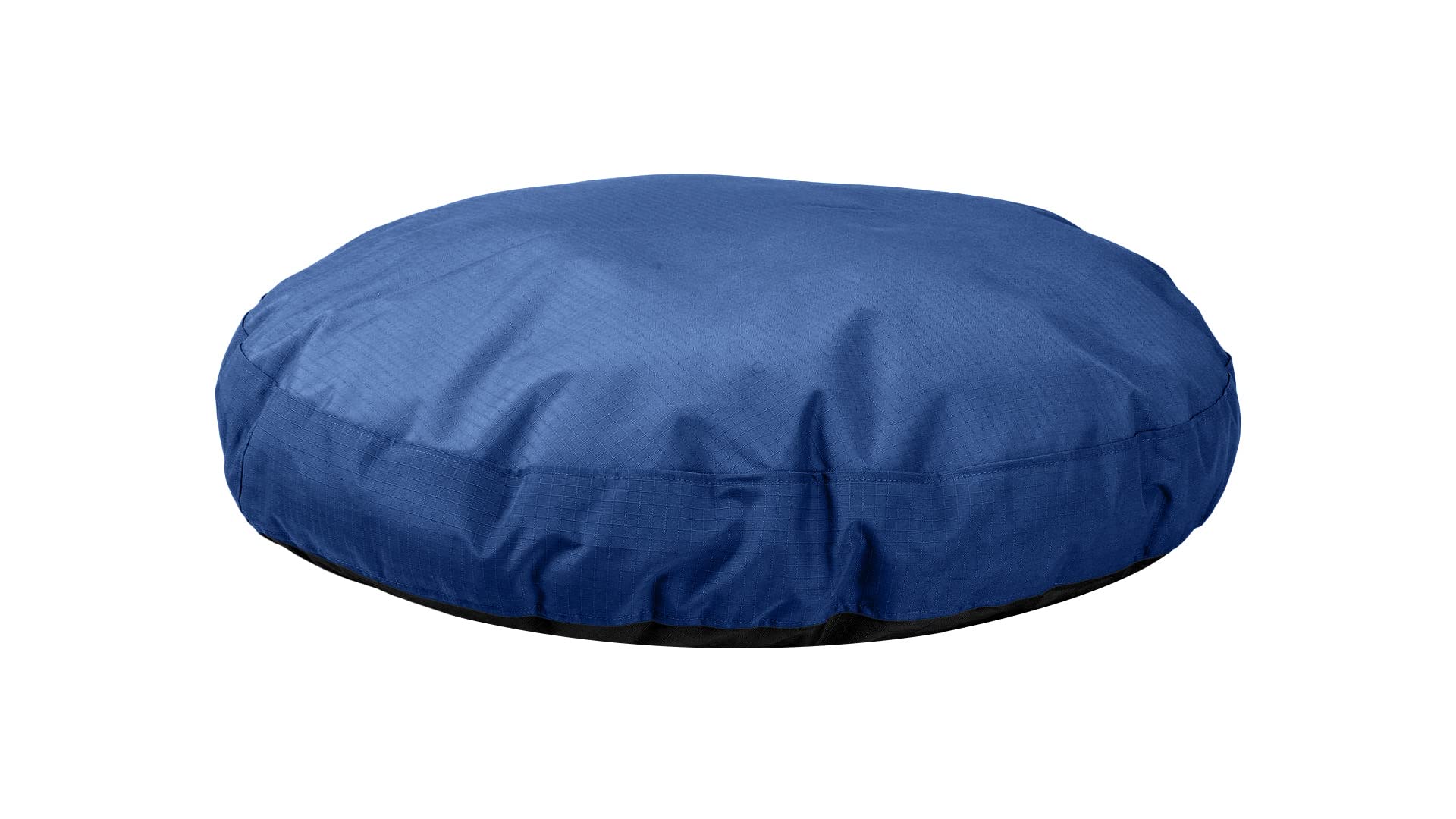 K9 Ballistics Chew-Resistant Round Dog Bed - Waterproof, Washable, Durable Nesting Pillow for Active Dogs - XL Size, Blue Quartz - Perfect for Playful Dogs & Indoor/Outdoor Use