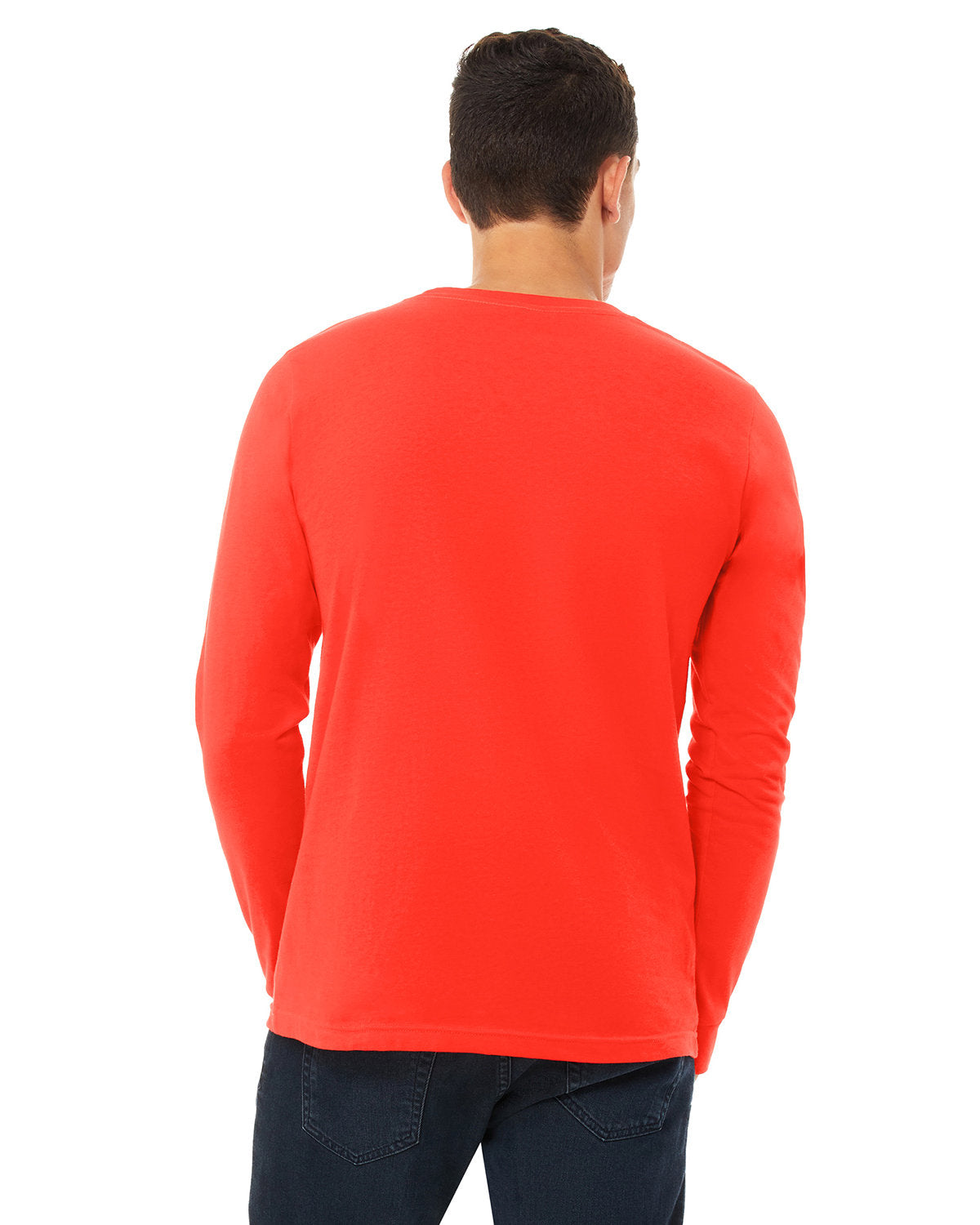 Bella + Canvas 3501 Unisex Jersey Long Sleeve T-Shirt - Soft Cotton Crewneck Tee for Men & Women - Perfect for Casual Wear, Layering & Everyday Comfort