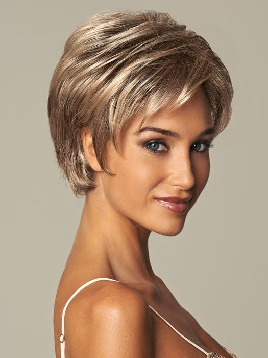 Becoming Synthetic Wig with Basic Cap - Soft & Natural Looking Hairpiece for Women | Perfect for Cosplay, Costume Parties & Everyday Wear