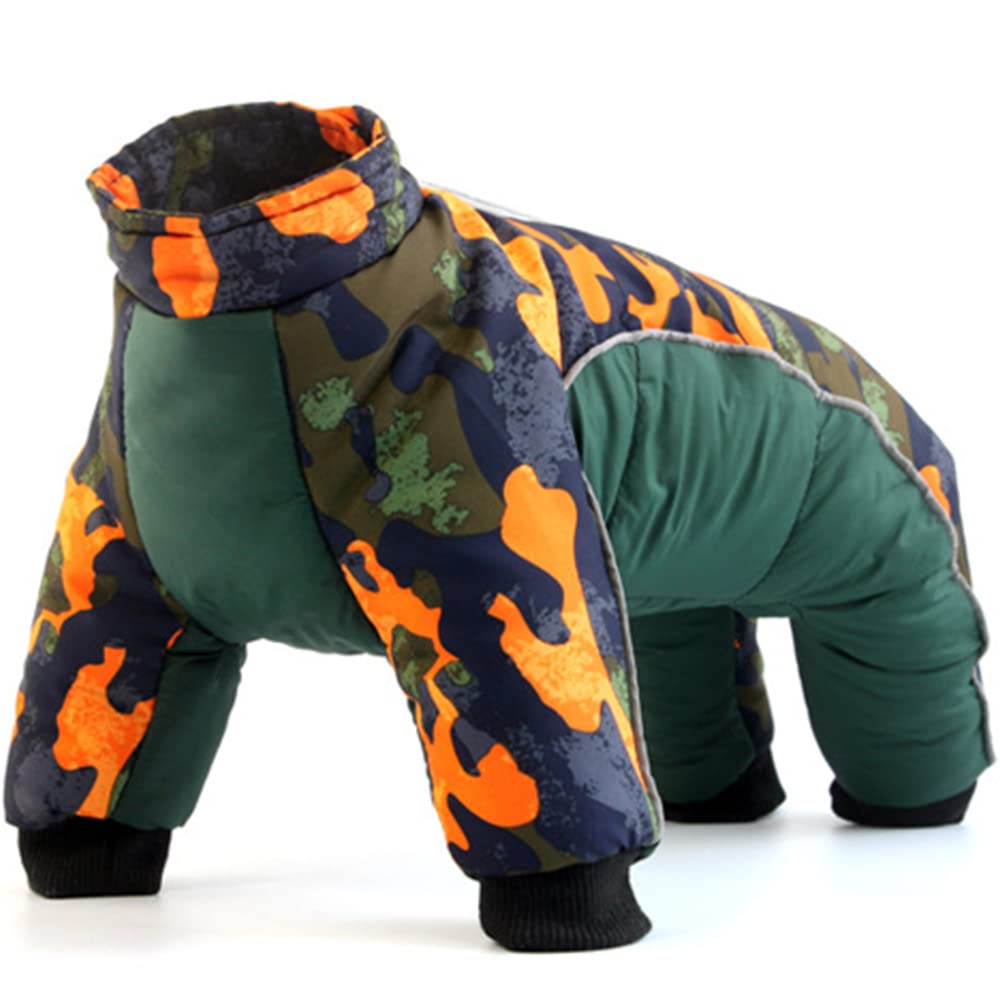 Waterproof Dog Winter Coat - Warm Fleece Jacket for Indoor & Outdoor Use