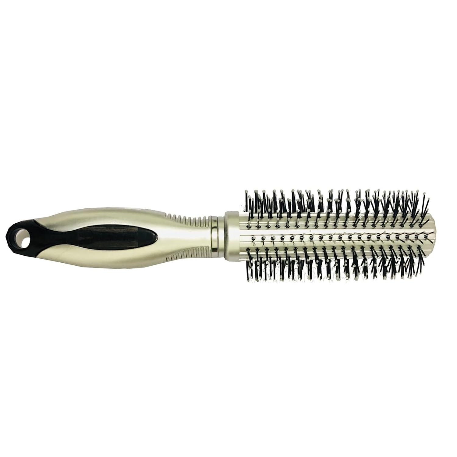 ZAUKY Round Hair Brush with Handle for Men & Women - Styling Brush for Smooth, Shiny Hair - Pack of 1 (Multicolor) - Perfect for Blowouts, Salon Styling & Home Hair Care