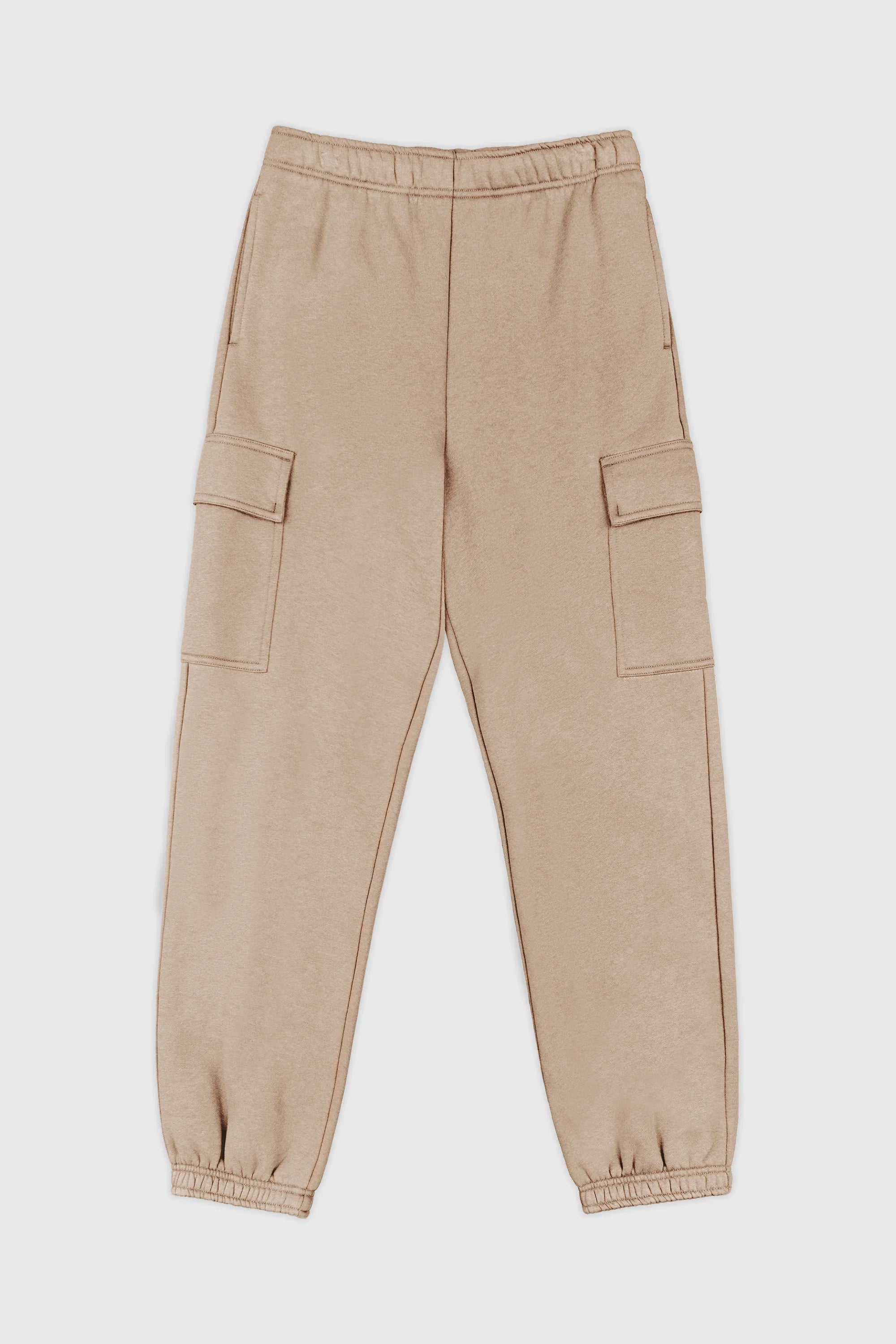 Men's Cargo Sweatpants with Pockets - Comfortable Jogger Pants for Workout, Hiking & Casual Wear
