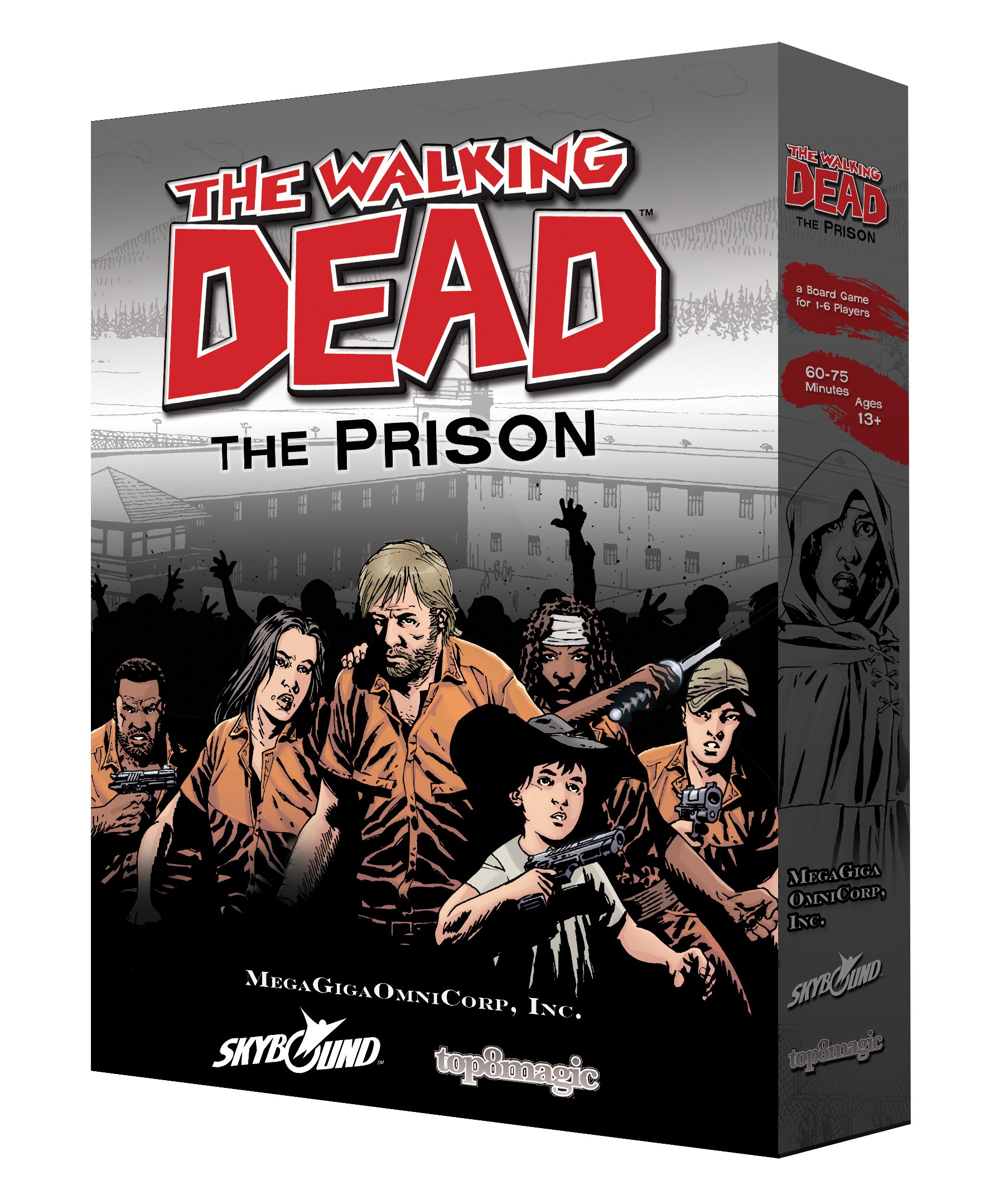 The Walking Dead: The Prison Board Game - Survival Strategy Game for Adults & Teens - Perfect for Game Nights & Zombie Apocalypse Fans