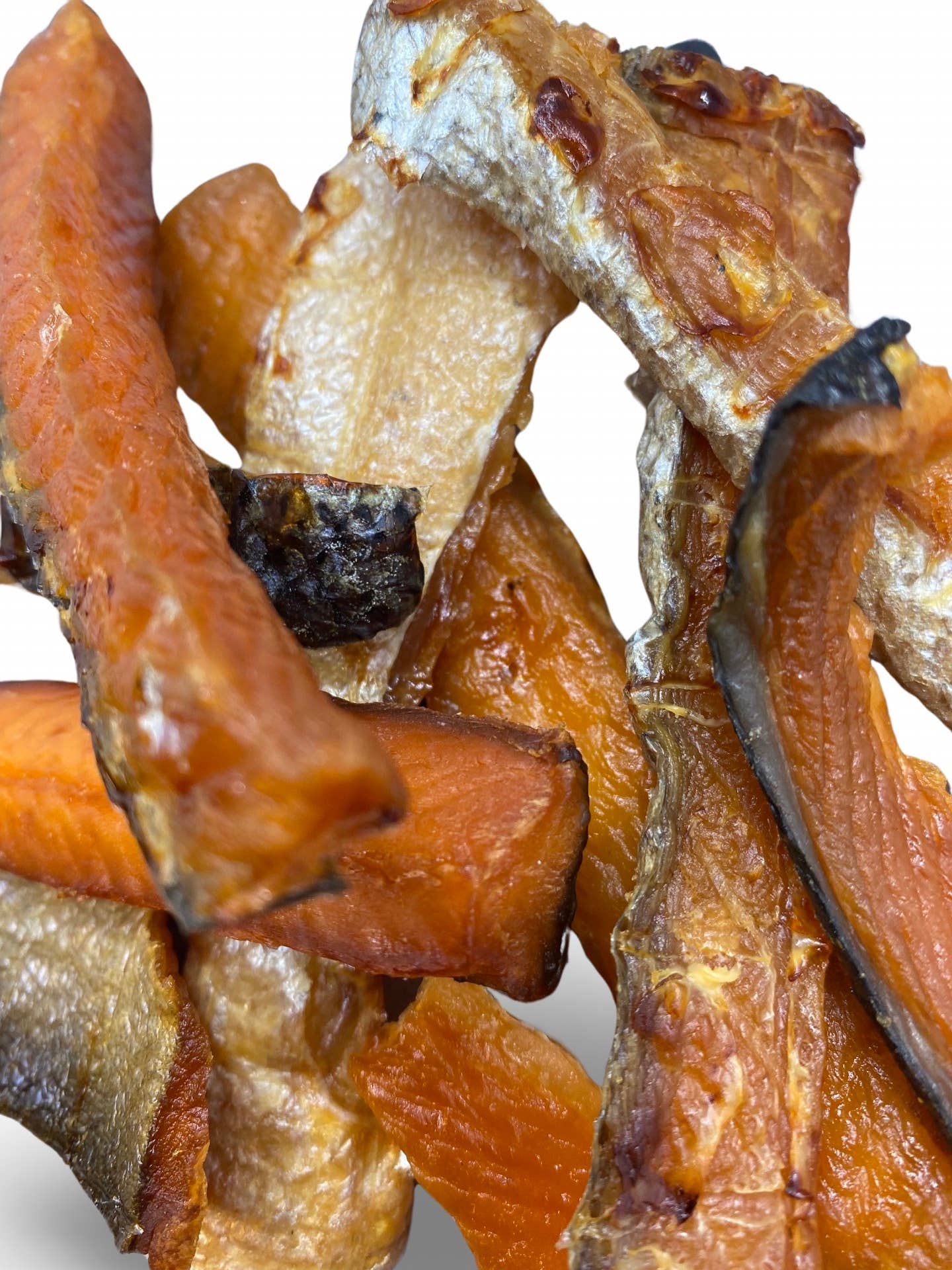 Premium All-Natural Salmon Jerky for Dogs - High Protein, Grain-Free Dog Treats - Healthy Snacks for Training, Rewards & Outdoor Adventures