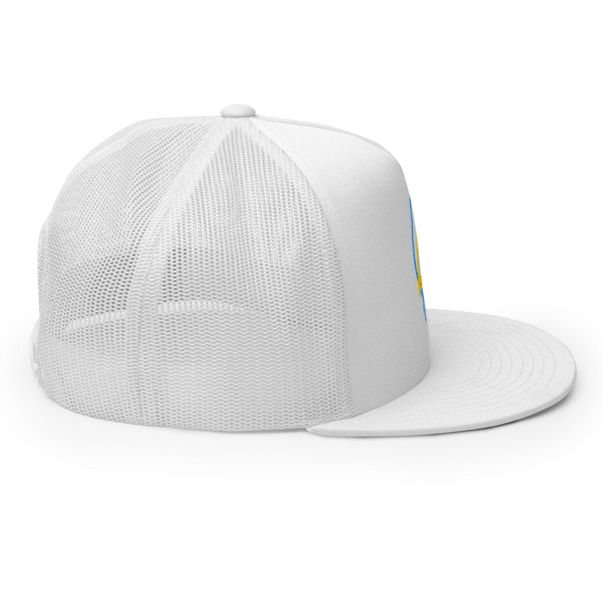 Graffiti Sobriety Symbol Trucker Hat - Stylish Baseball Cap for Recovery Support & Streetwear Fashion - Perfect for AA Meetings, Concerts, and Urban Outfits
