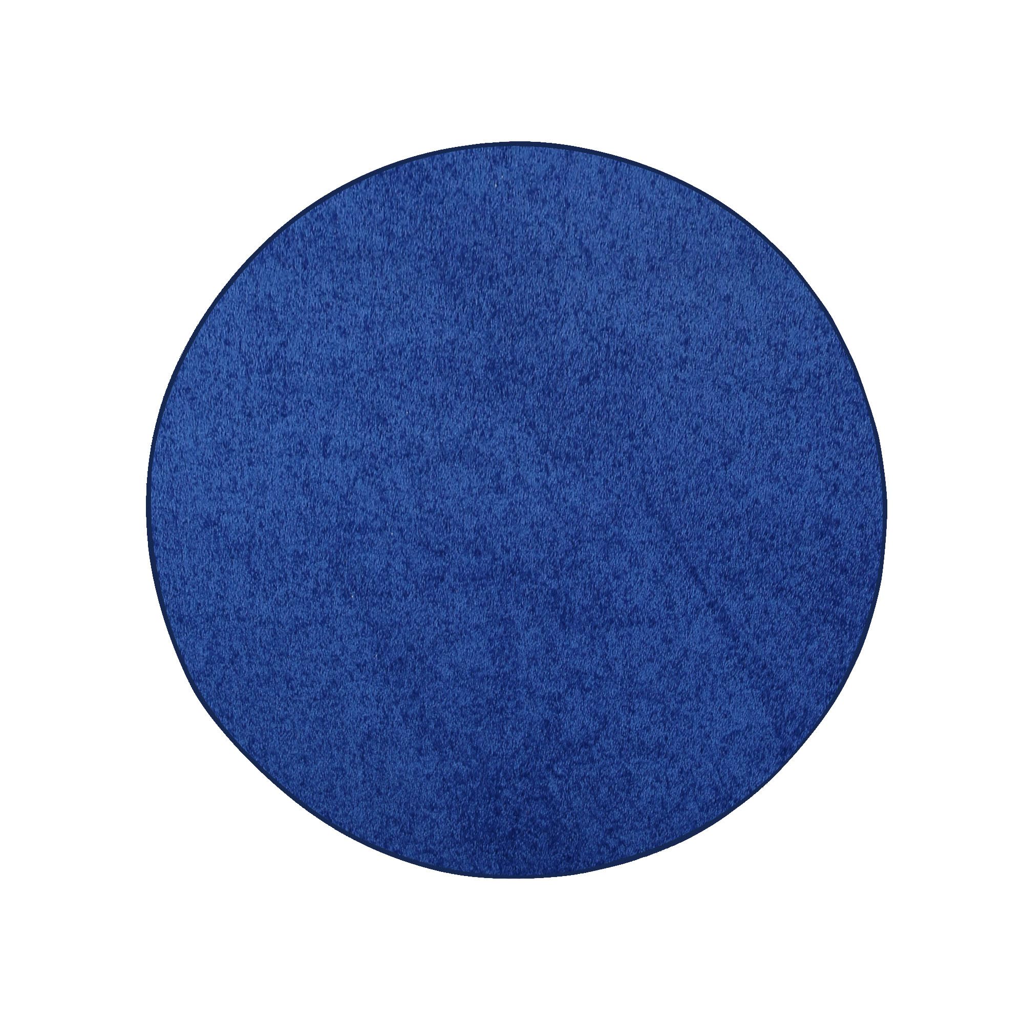 Ambient Galaxy Way Kids' Favorite Area Rugs Neon Blue - 7' Round Indoor Stain-Resistant Carpet | Perfect for Living Room, Bedroom, Nursery & Playroom | Pet-Friendly & Child-Safe Non-Slip Rug | USA-Made Space-Themed Home Decor for Kids' Rooms & Family Areas