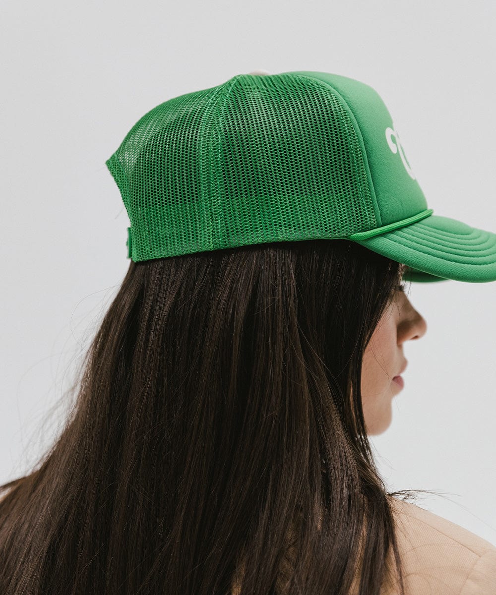 Cooling Foam Trucker Hat for Men & Women - Breathable Mesh Back, Adjustable Snapback Cap for Outdoor Sports, Hiking, and Summer Sun Protection