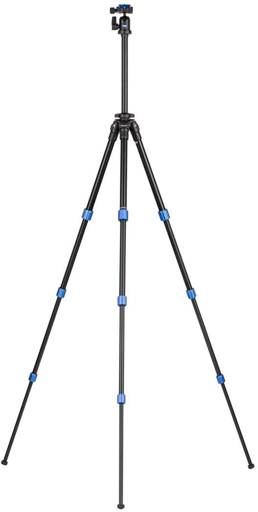 Benro TSL08AN00 Slim Aluminum Alloy Tripod with Ball Head - Lightweight Travel Tripod for DSLR Cameras, Perfect for Photography, Hiking & Outdoor Adventures