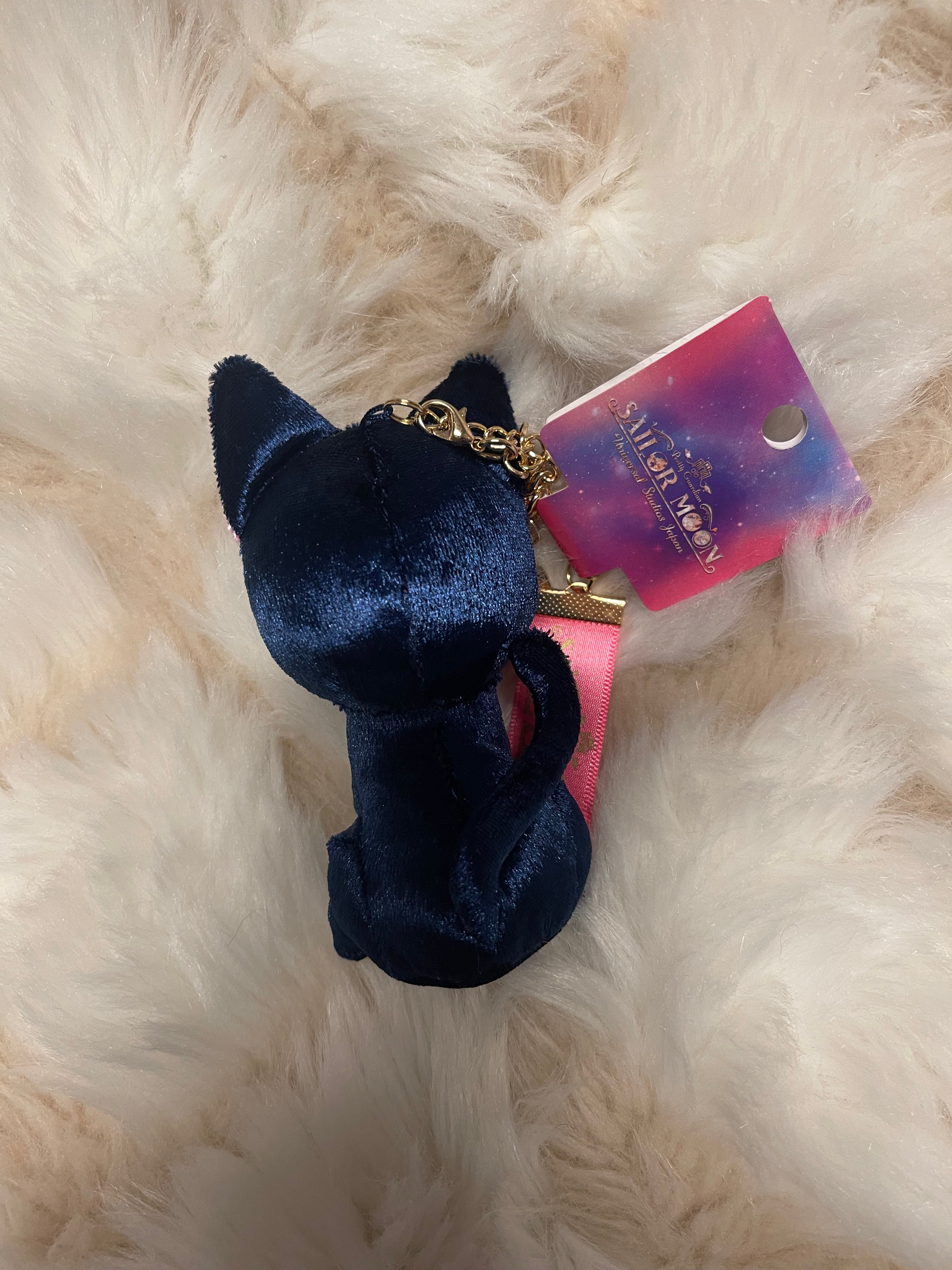 Official Universal Studios Japan Luna Lovegood Keychain Plush - Cute Anime Collectible for Harry Potter Fans - Perfect for Backpacks, Gifts & Cosplay Accessories