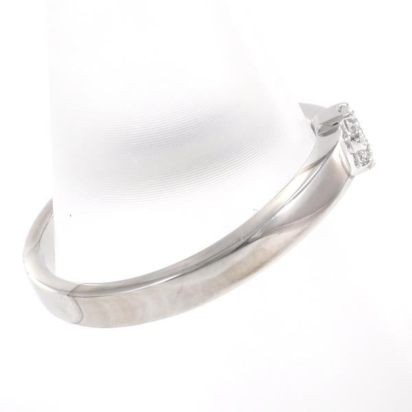 18K Gold Diamond Curved Ring for Women - Vintage Elegant Jewelry Gift for Anniversary, Engagement, Wedding & Special Occasions