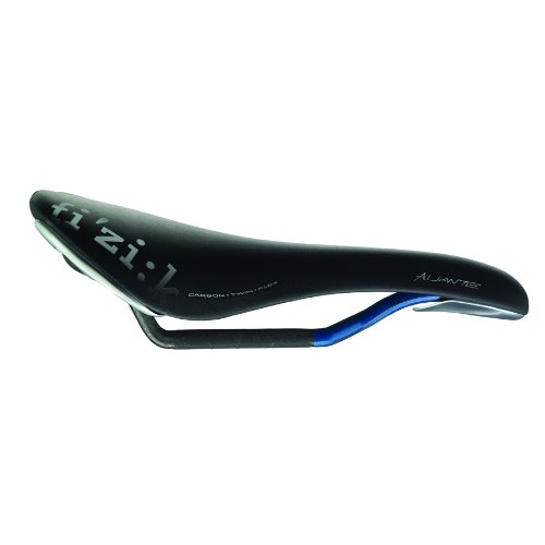 Fizik Aliante Carbon Braided Twin Flex Road Bike Saddle - Lightweight & Durable Cycling Seat for Racing, Training & Long-Distance Rides