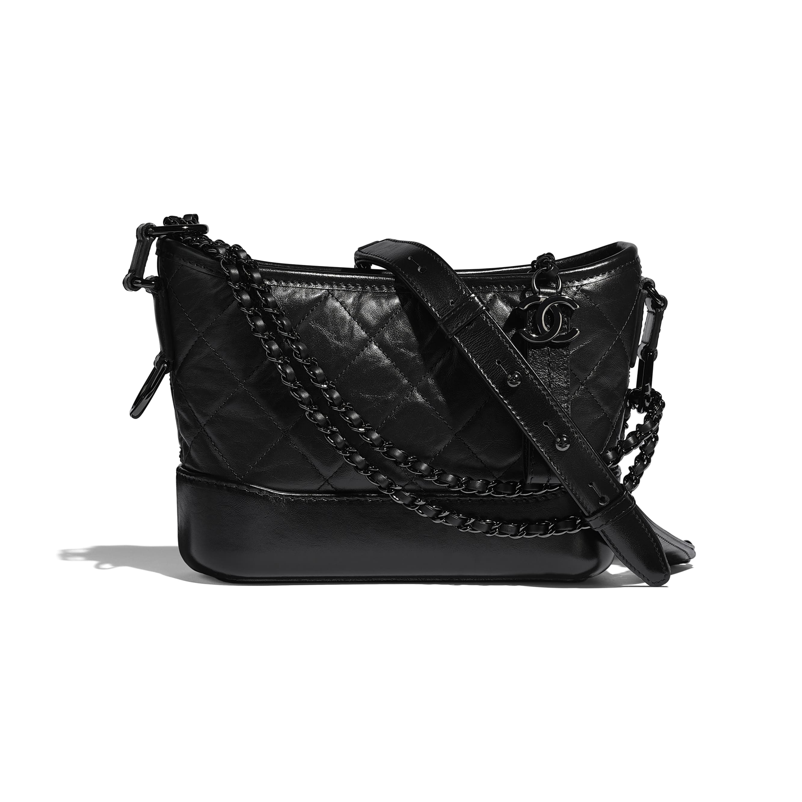 Chanel Gabrielle Small Hobo Bag Black | Luxury Leather Shoulder Bag for Women | Perfect for Date Night & Evening Events