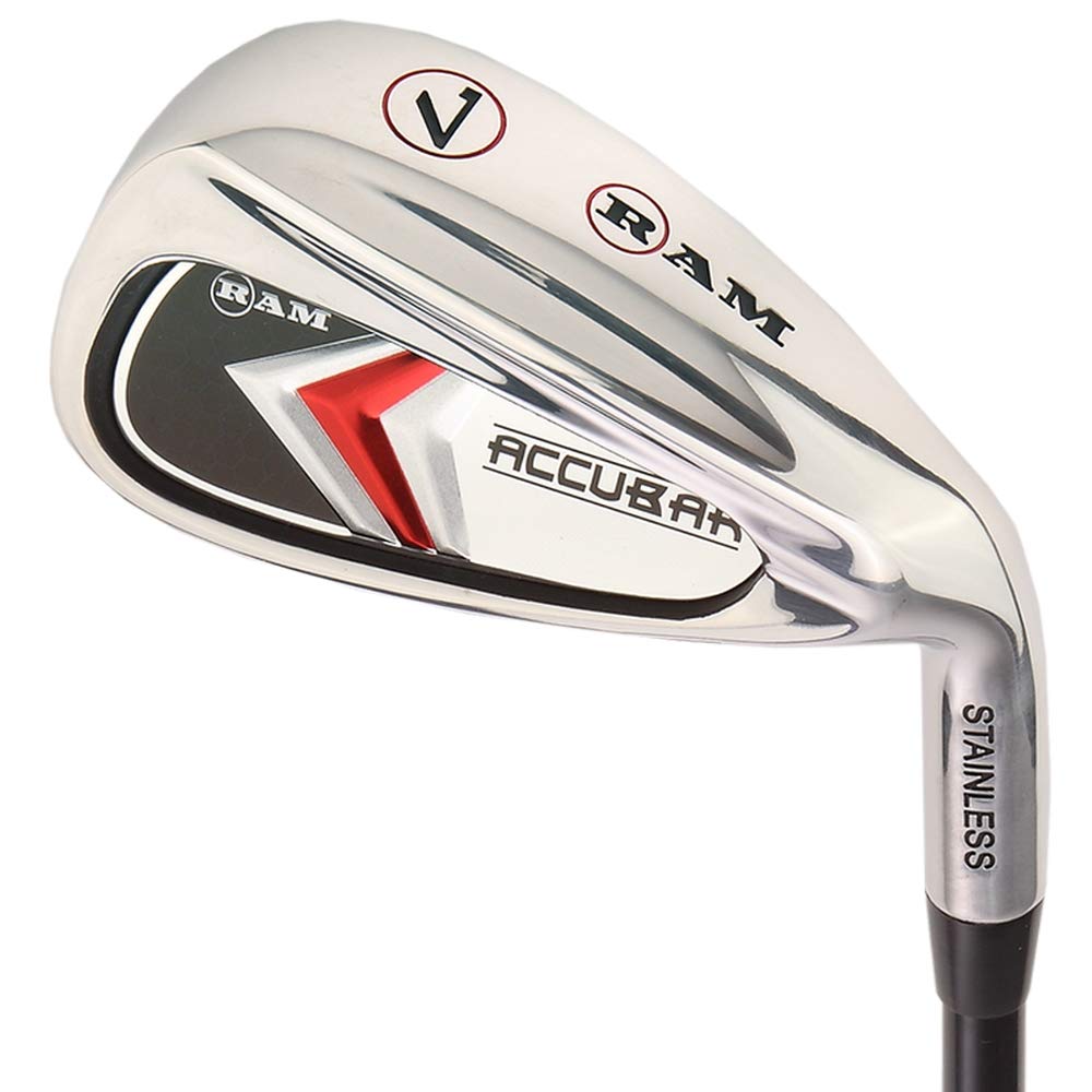 Ram Golf Accubar Men's Right Hand Iron Set 6-7-8-9-PW with 24° & 27° Hybrids | Perfect for Mid-Handicap Golfers on the Course