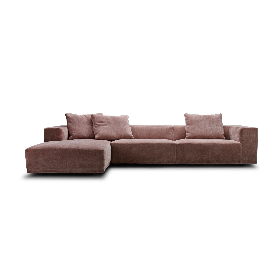 Baseline Sofa Sectional - Modern L-Shaped Couch for Living Room, Comfortable Fabric Sectional Sofa with Reversible Chaise | Perfect for Small Spaces, Apartments & Family Gatherings