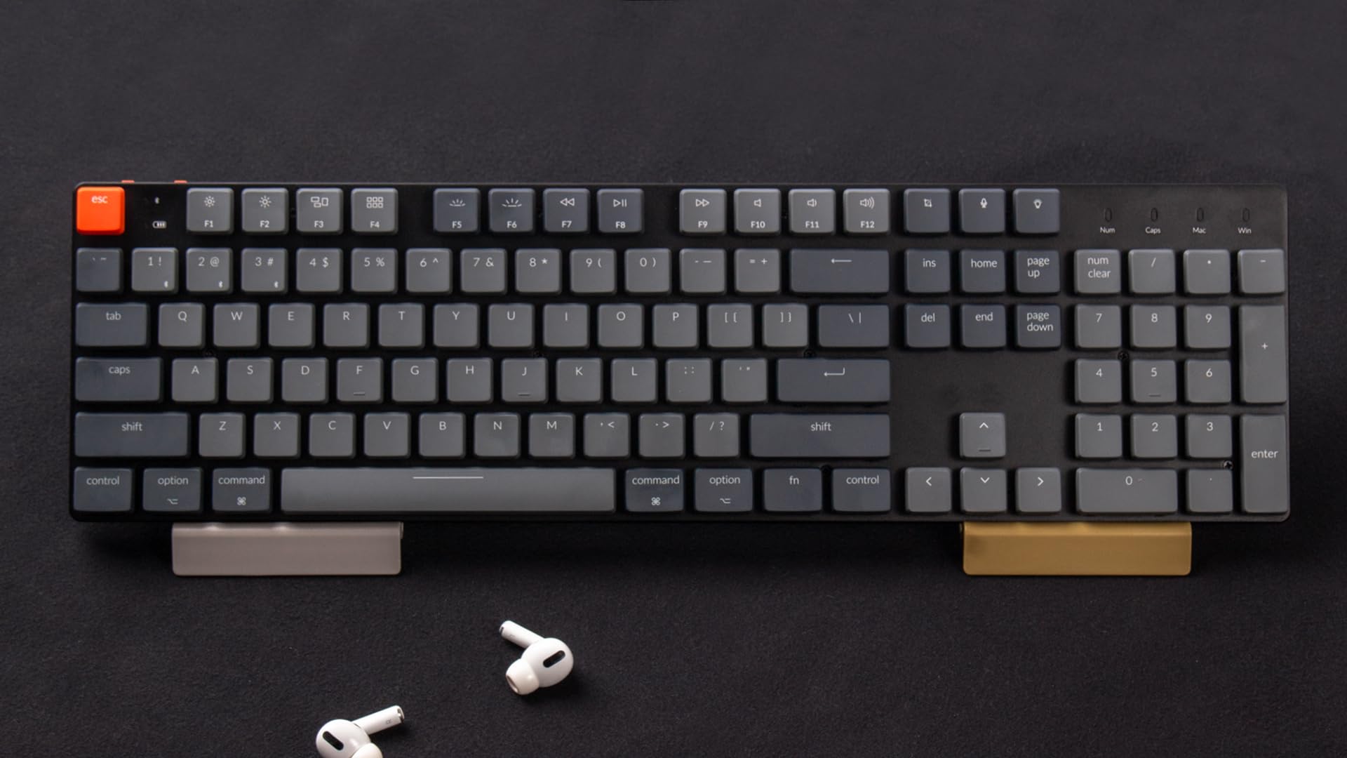 Keychron K5 SE Wireless Mechanical Keyboard - Ultra-Slim 104 Keys, Bluetooth/Wired for Mac/Windows Gaming & Office Use