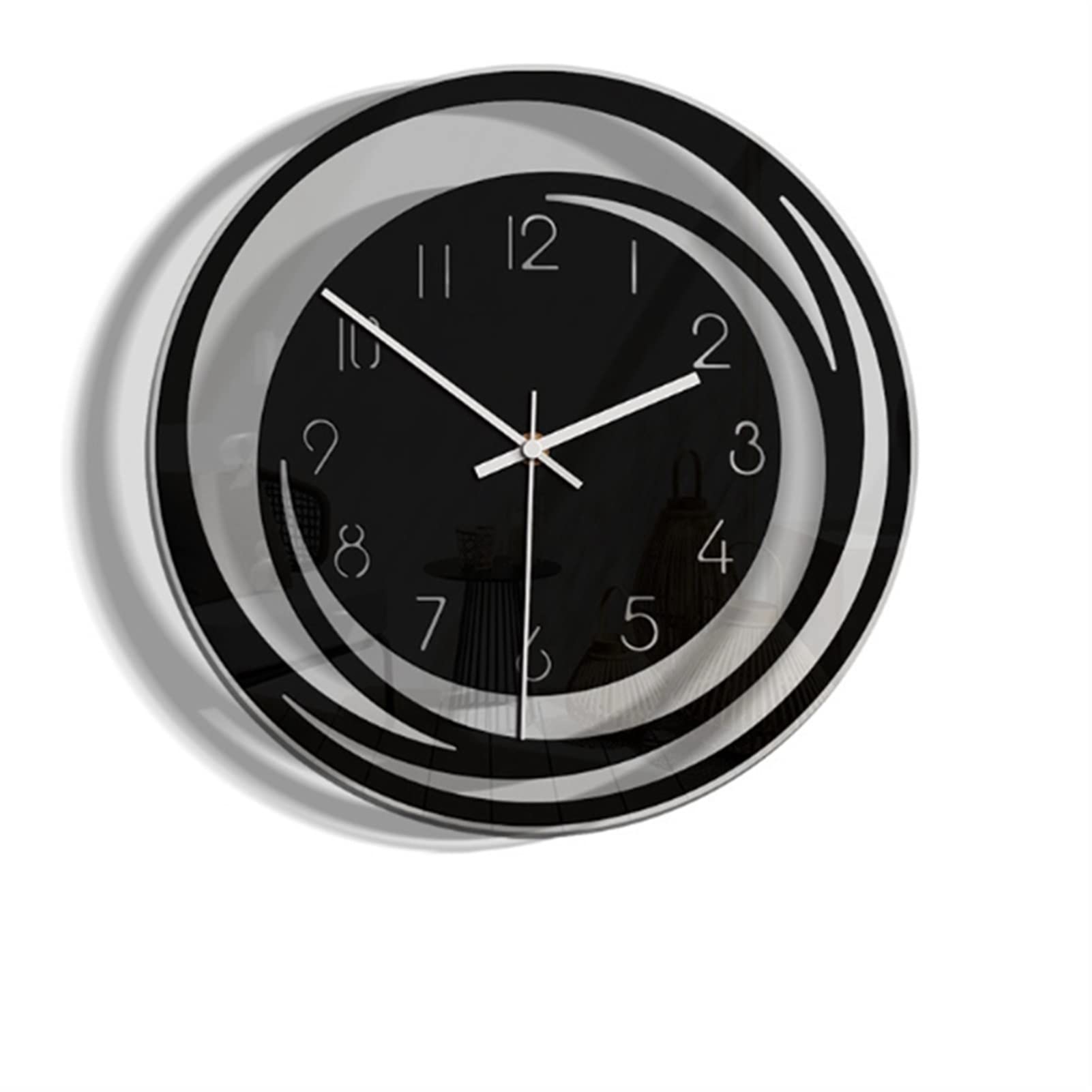 Stylish Acrylic Wall Clock for Living Room - Modern Nordic Minimalist Design, Transparent Explosion Models Home Decor - Perfect for Home, Office & Gift Giving