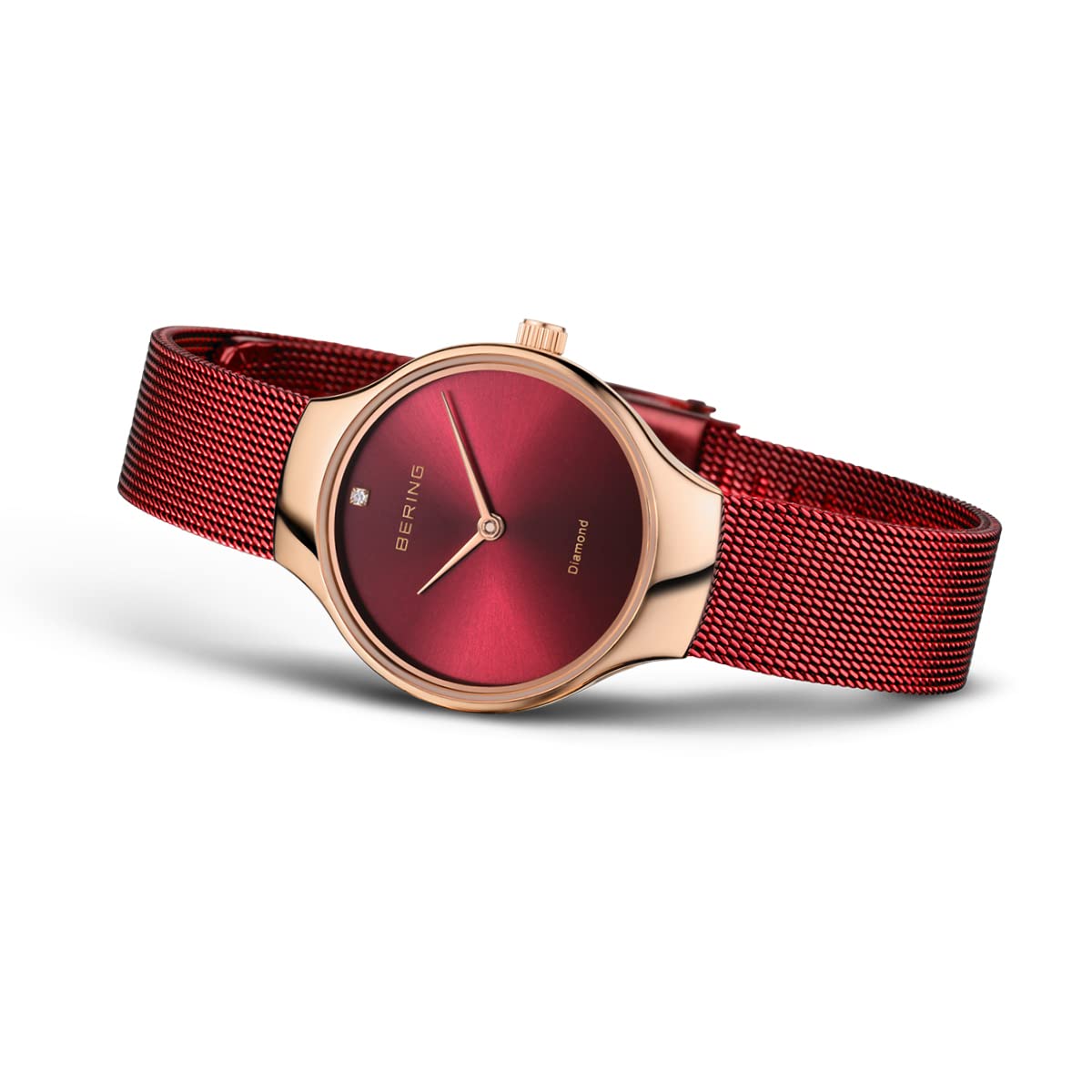BERING Women's Classic Quartz Watch with Stainless Steel Band & Sapphire Crystal - Water Resistant Dress Watch for Business, Office and Formal Occasions