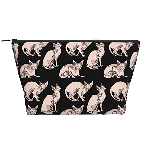 Hairless Naked Cats Sphynx Cats Pattern