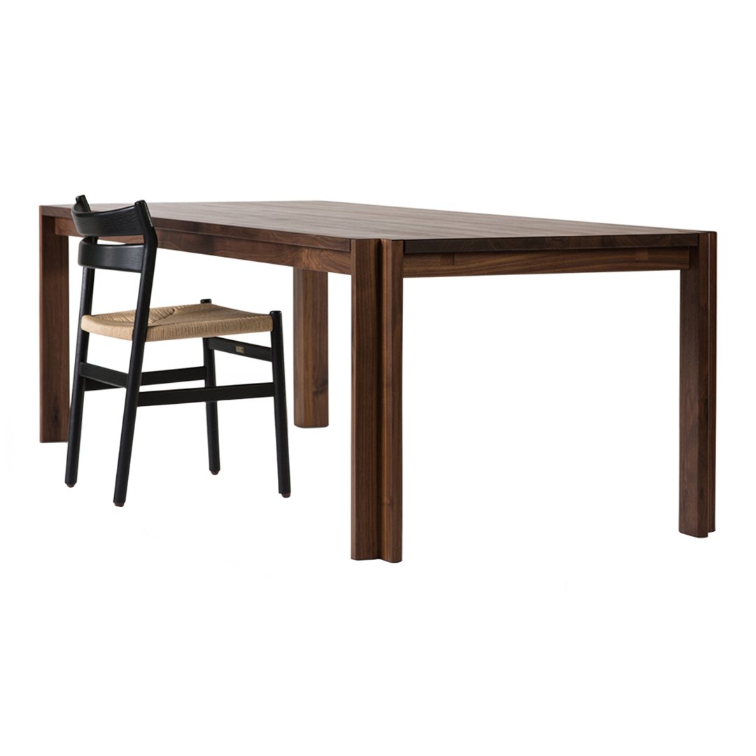 Jeppe Utzon Table #1 - Modern Scandinavian Dining Table for Home & Office - Perfect for Dining Rooms, Kitchens, and Workspaces