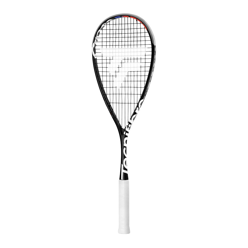 Tecnifibre Cross Speed Squash Racquet - Professional Black Squash Racket for Competitive Play | Perfect for Tournaments & Training Sessions