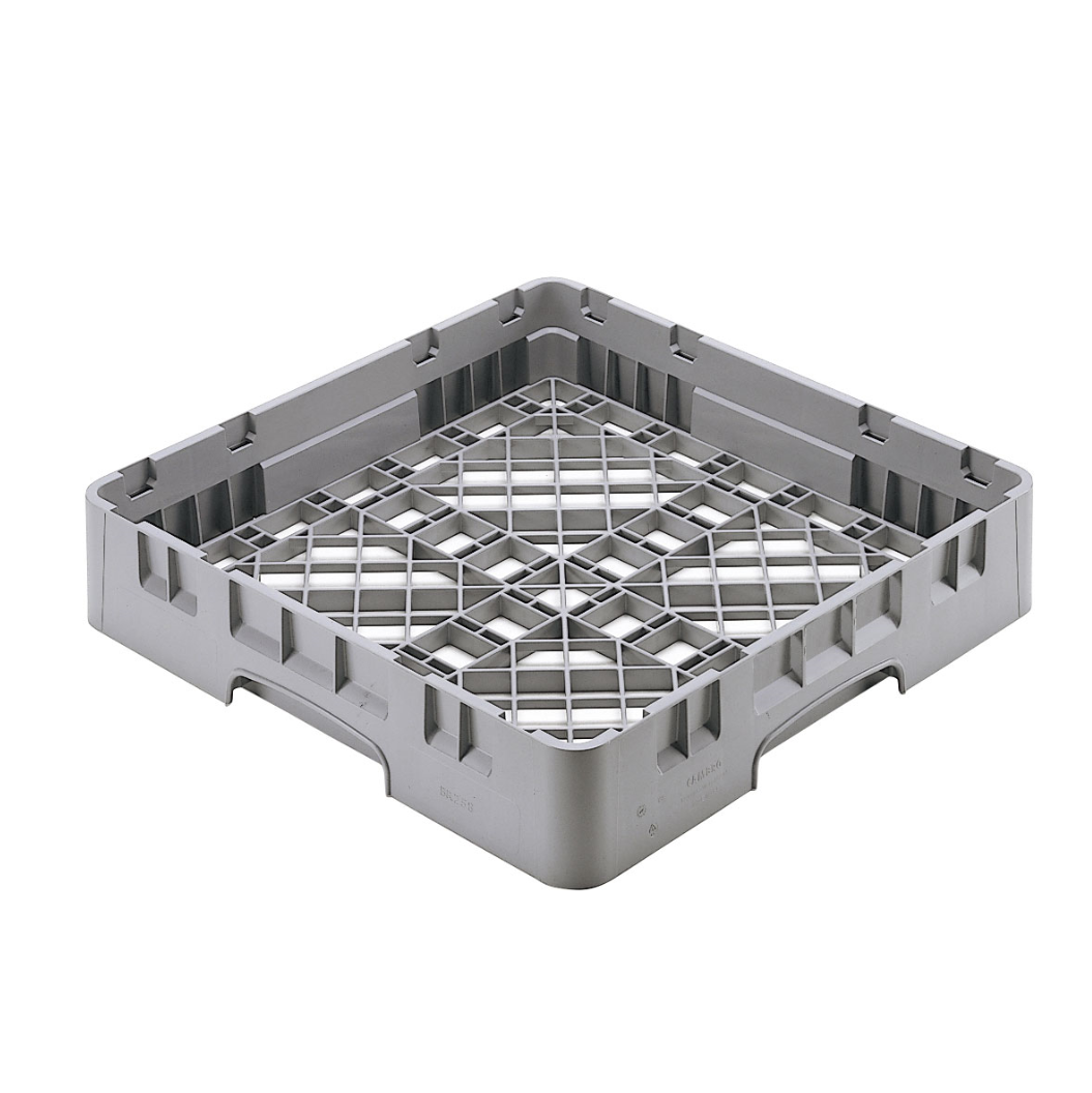Cambro Open Base Rack Full Size Grey - Heavy Duty Commercial Kitchen Shelving for Restaurants, Food Storage, and Organization