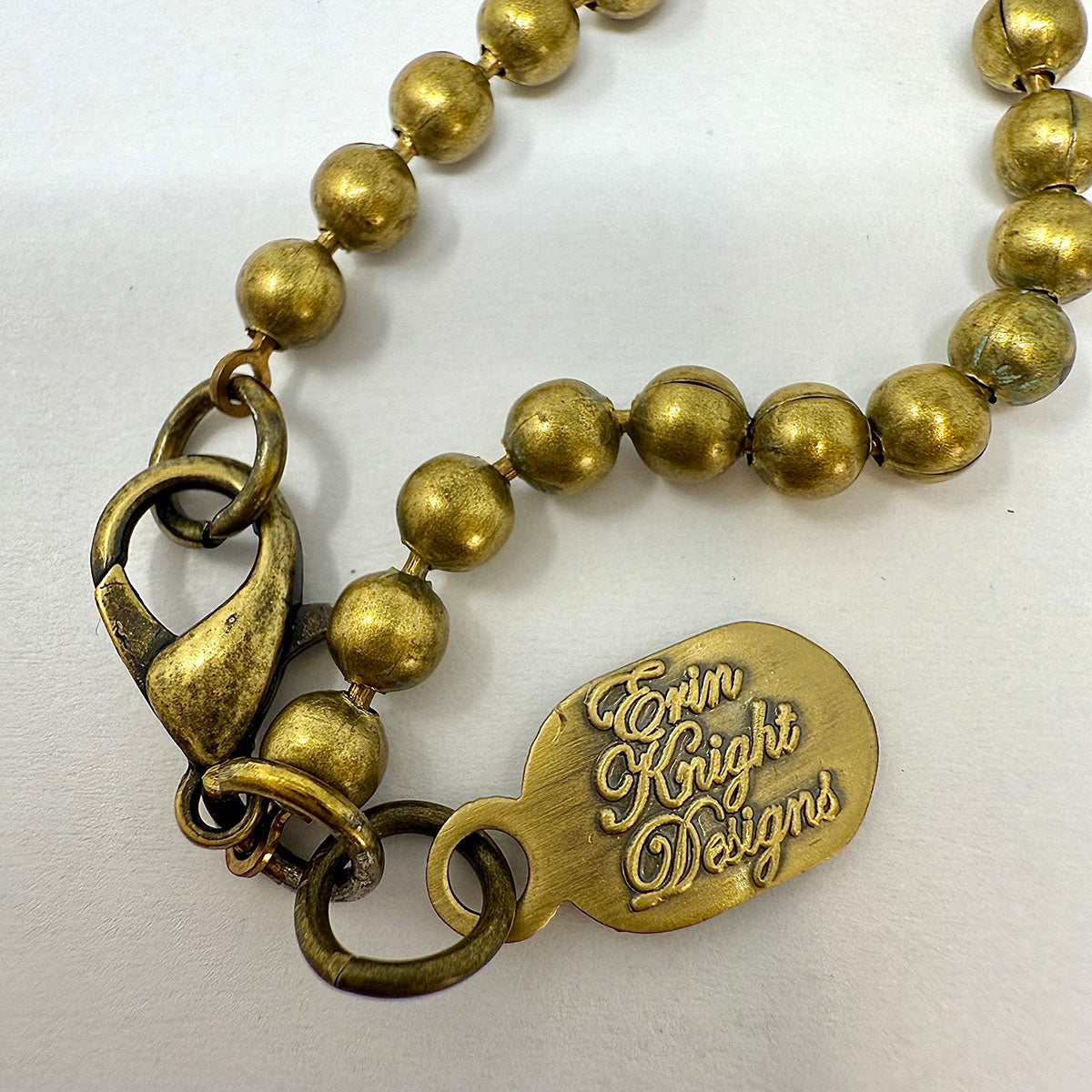 Erin Knight Necklace for Women - Elegant Gold Plated Pendant Jewelry Gift for Her - Perfect for Valentine's Day, Anniversary & Special Occasions
