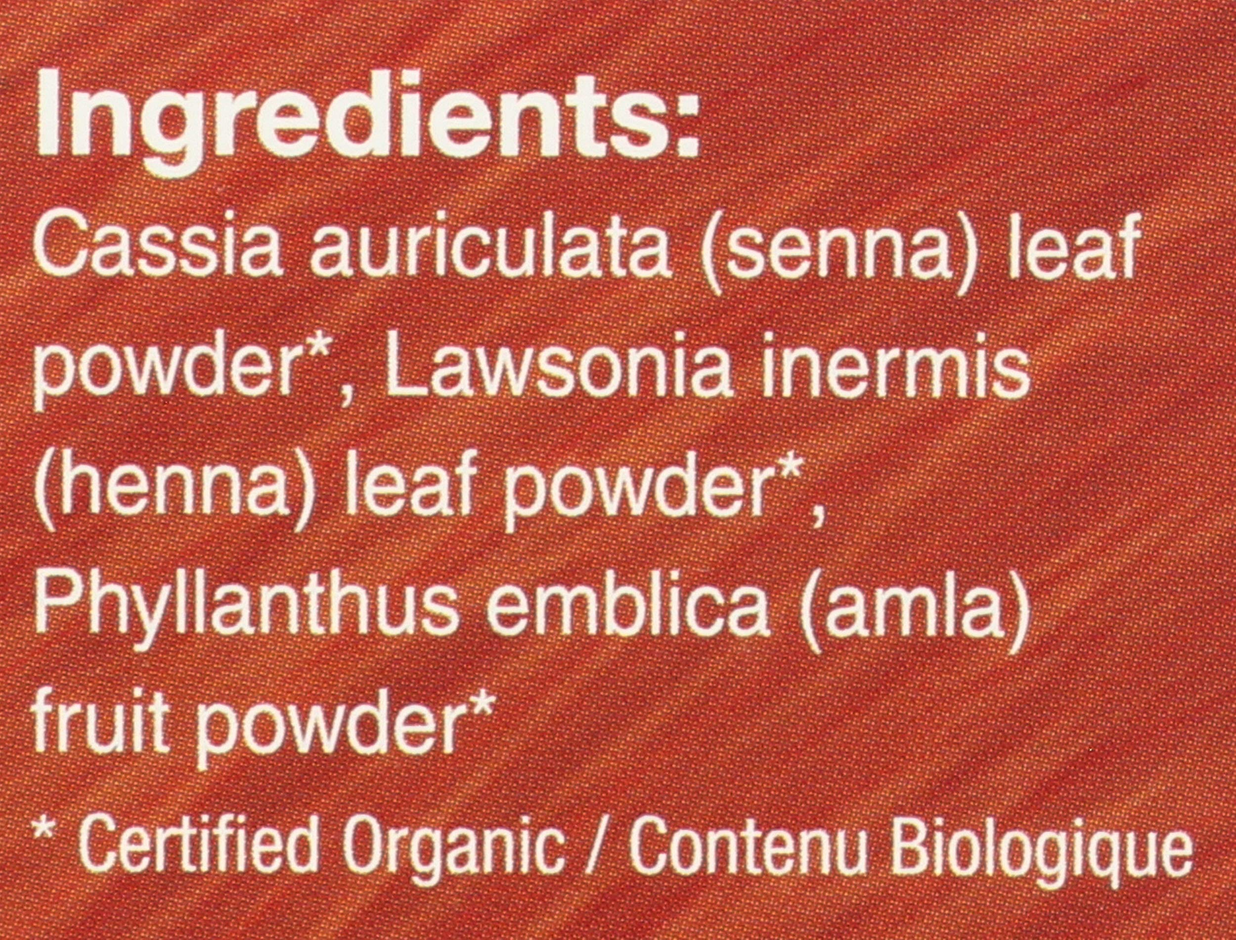 Light Mountain Henna Hair Color & Conditioner - Pure Red 4 Oz Powder for Natural Hair Dye - Vegan & Chemical-Free for DIY Hair Coloring at Home