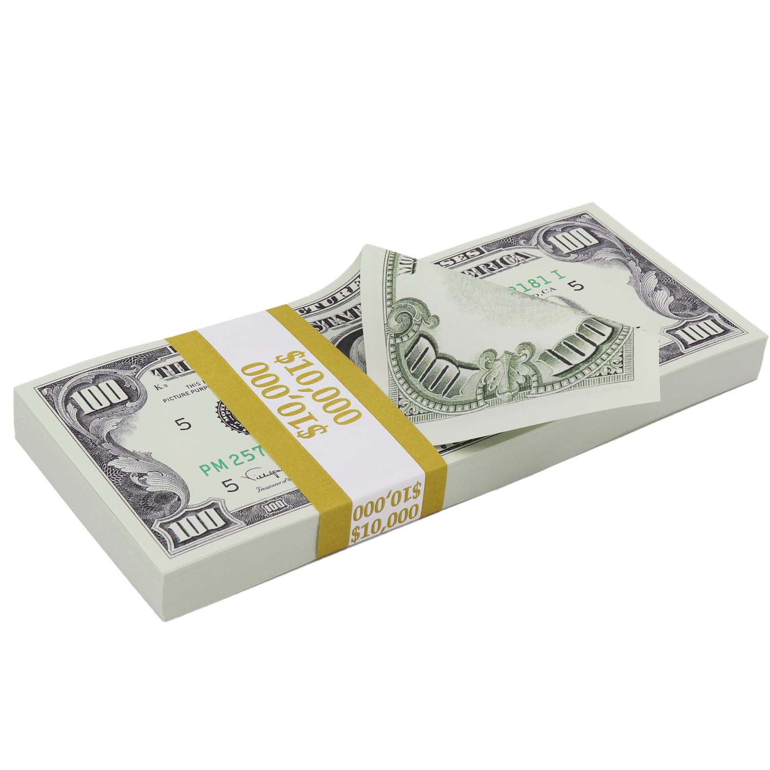 $150,000 Full Print 1990 Series Stacks - Authentic US Currency Collectibles for Investment & Display | Perfect for Numismatic Collections, Gift Giving, and Historical Memorabilia