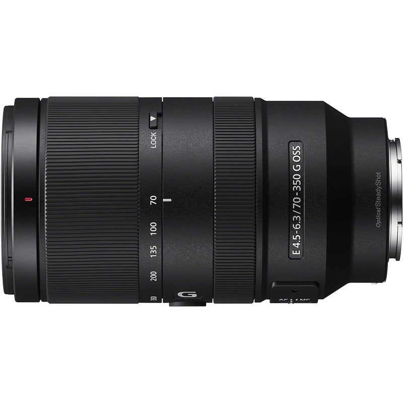 Sony Alpha 70-350mm F4.5-6.3 G OSS Super Telephoto Zoom Lens for APS-C Cameras - Perfect for Wildlife, Sports & Travel Photography