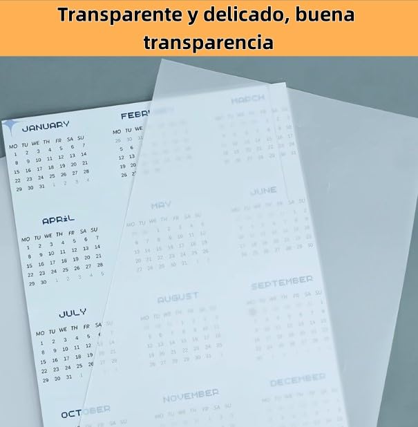 100Pcs A4 Translucent Tracing Paper for Drawing, Calligraphy & Art Projects - Perfect for Students, Artists & Crafting - Ideal for Sketching, Hand Lettering & DIY Paper Crafts
