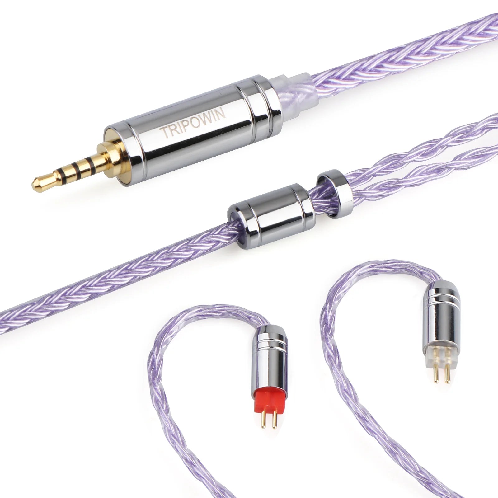 Tripowin Zonie High-Quality Replacement Earphone Cable - Durable 3.5mm Audio Cable for Headphones, IEMs, and Earbuds - Perfect for Music Lovers, Audiophiles, and Gaming Enthusiasts