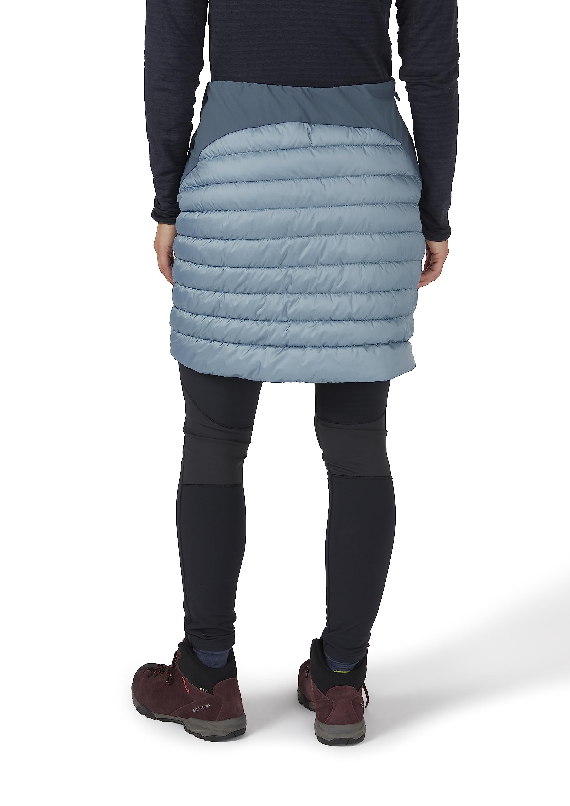 Rab Women's Cirrus Synthetic Insulated Skirt - Lightweight Winter Skirt for Hiking, Skiing & Climbing | Water-Resistant & Warm | Perfect for Outdoor Adventures & Cold Weather Activities