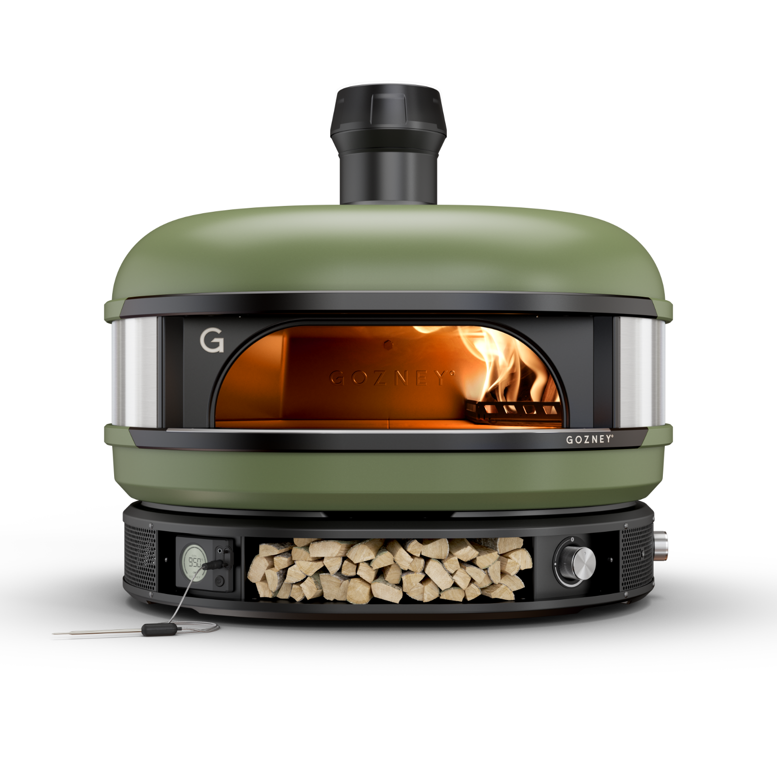 Gozney Dome Outdoor Multi Fuel Pizza Oven - Professional Wood & Gas Pizza Maker for Backyard, Patio & Camping | Perfect for Home Chefs & Outdoor Cooking Enthusiasts